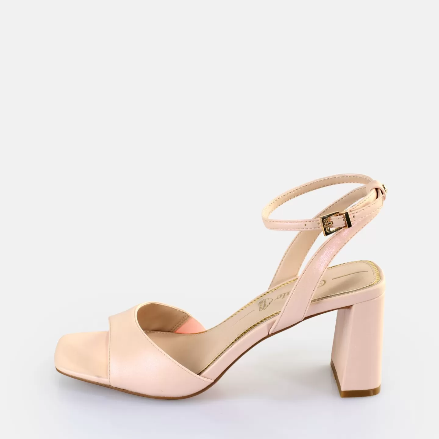 BUFFALO April Neat Heeled Sandals Vegan Rose Online