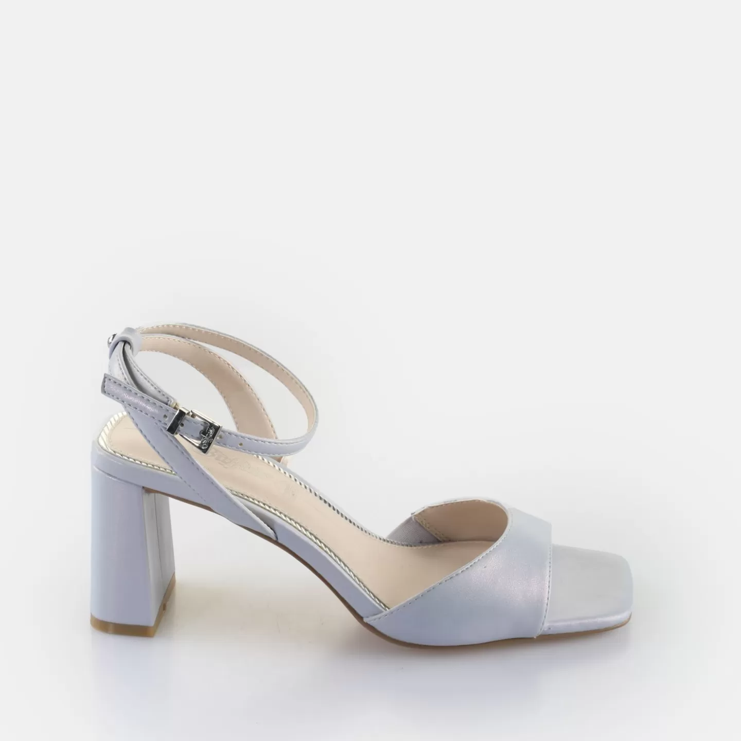 BUFFALO April Neat Heeled Sandals Vegan Blau Outlet