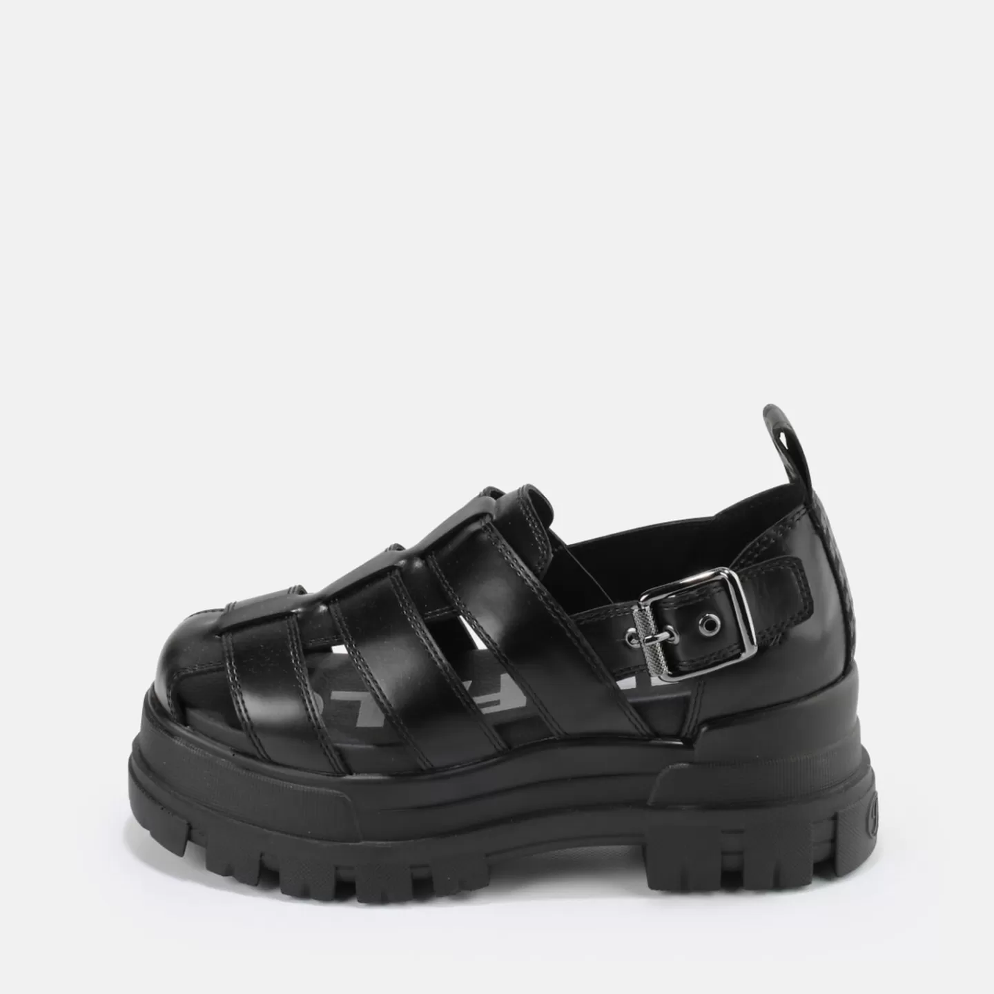 BUFFALO Aspha Fsh Sandal Vegan Black Fashion