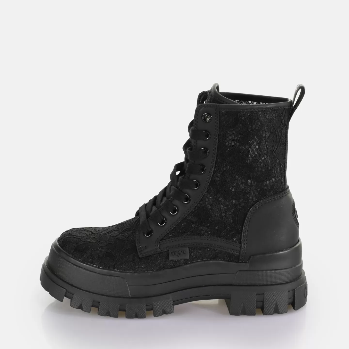 BUFFALO Aspha Lace Up Hi Black Outlet