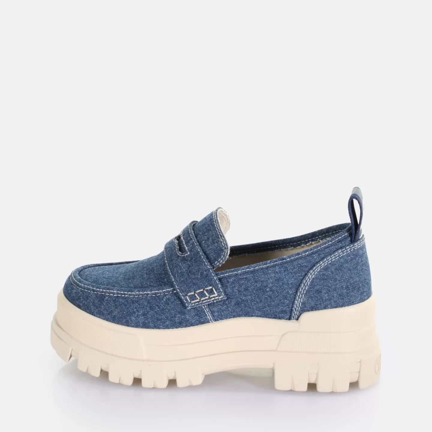 BUFFALO Aspha Loafer Blue Cheap