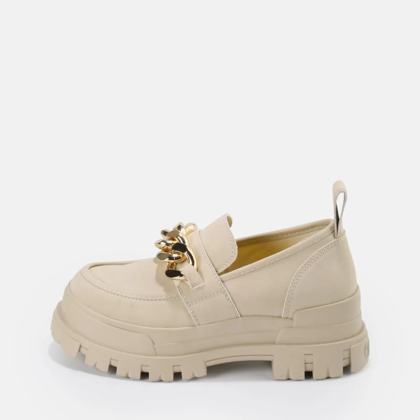 BUFFALO Aspha Loafer Chain Vegan Cream Outlet