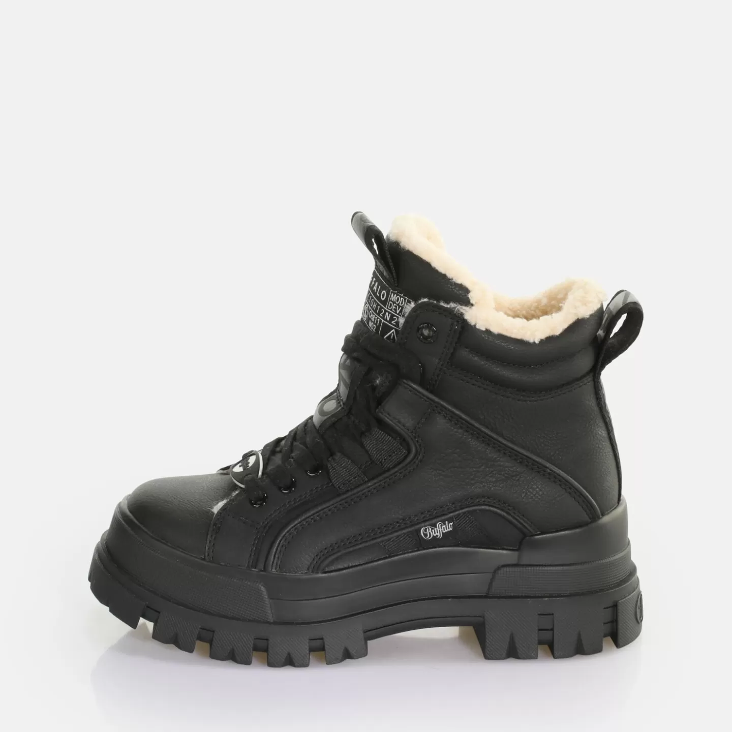 BUFFALO Aspha Nc Mid Warm Boot Vegan Black Sale