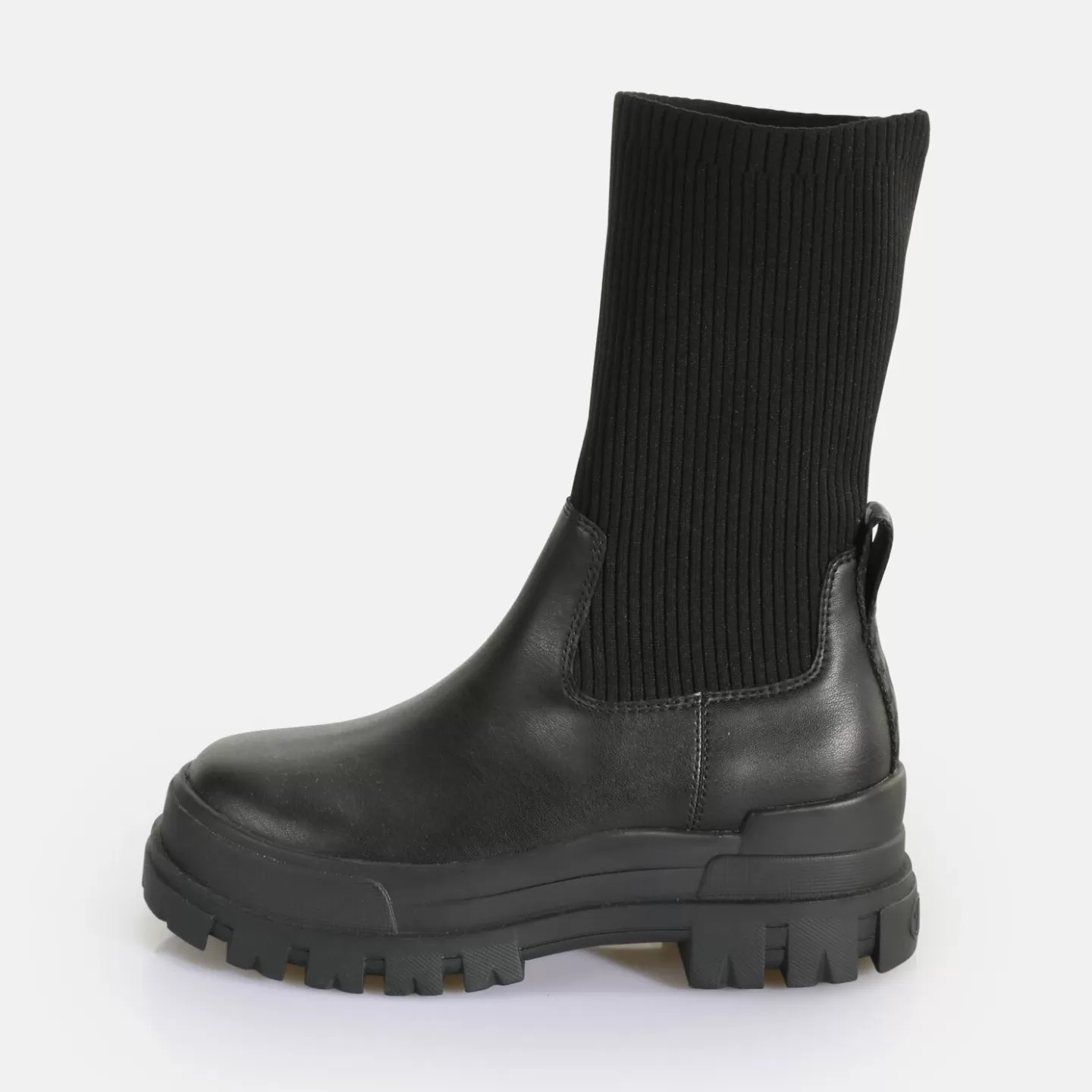 BUFFALO Aspha Sock Boot Short Boot Vegan Black Online