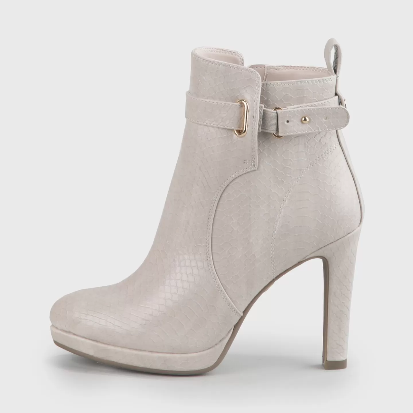 BUFFALO Audrina Ankle Boots Vegan Nude Discount