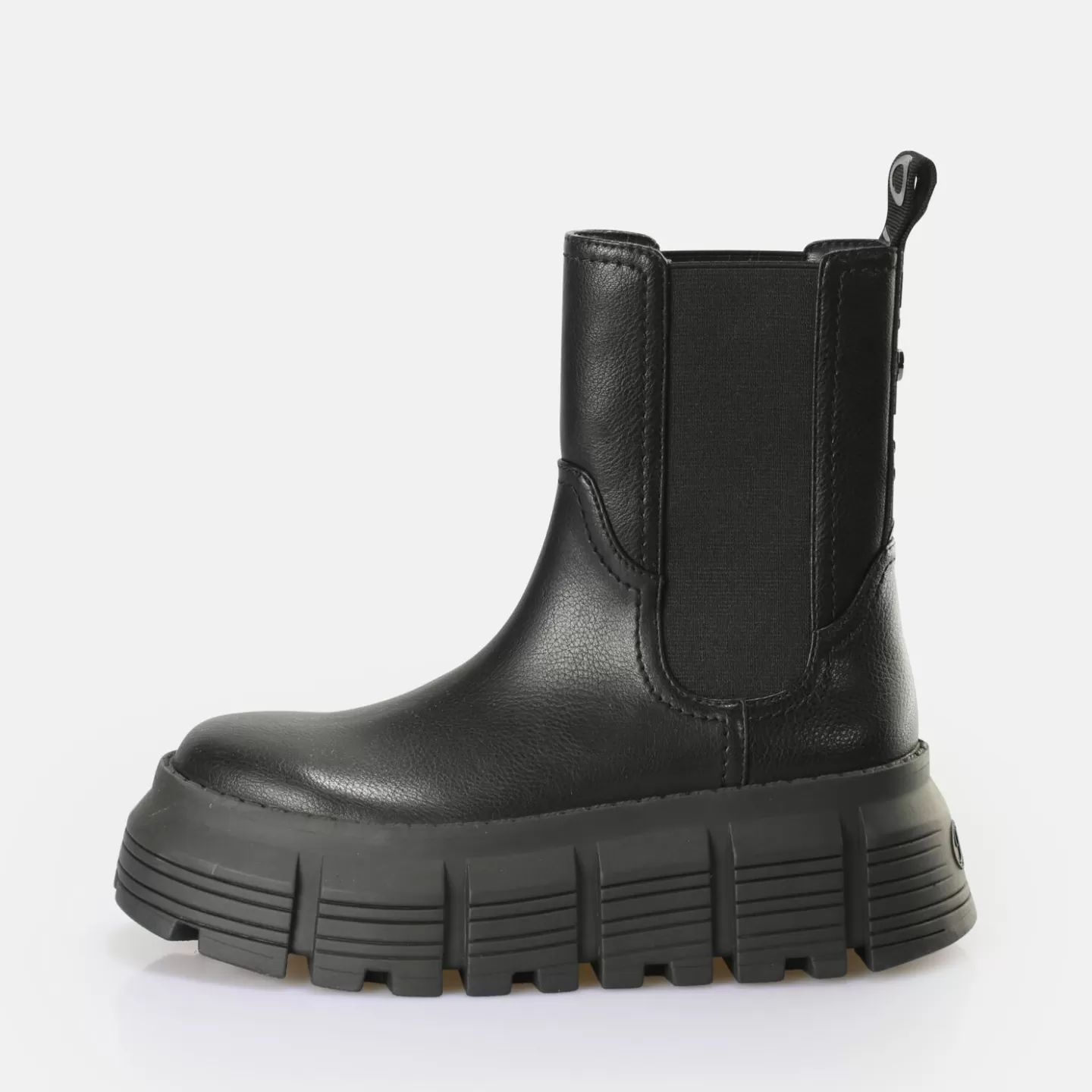 BUFFALO Ava Chelsea Vegan Boot Black Cheap