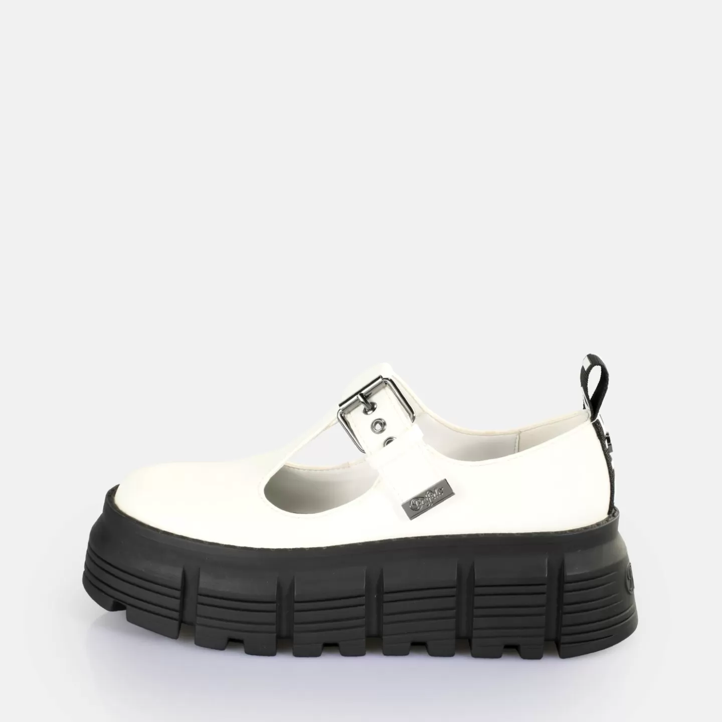 BUFFALO Ava Mary Loafers Vegan White Store