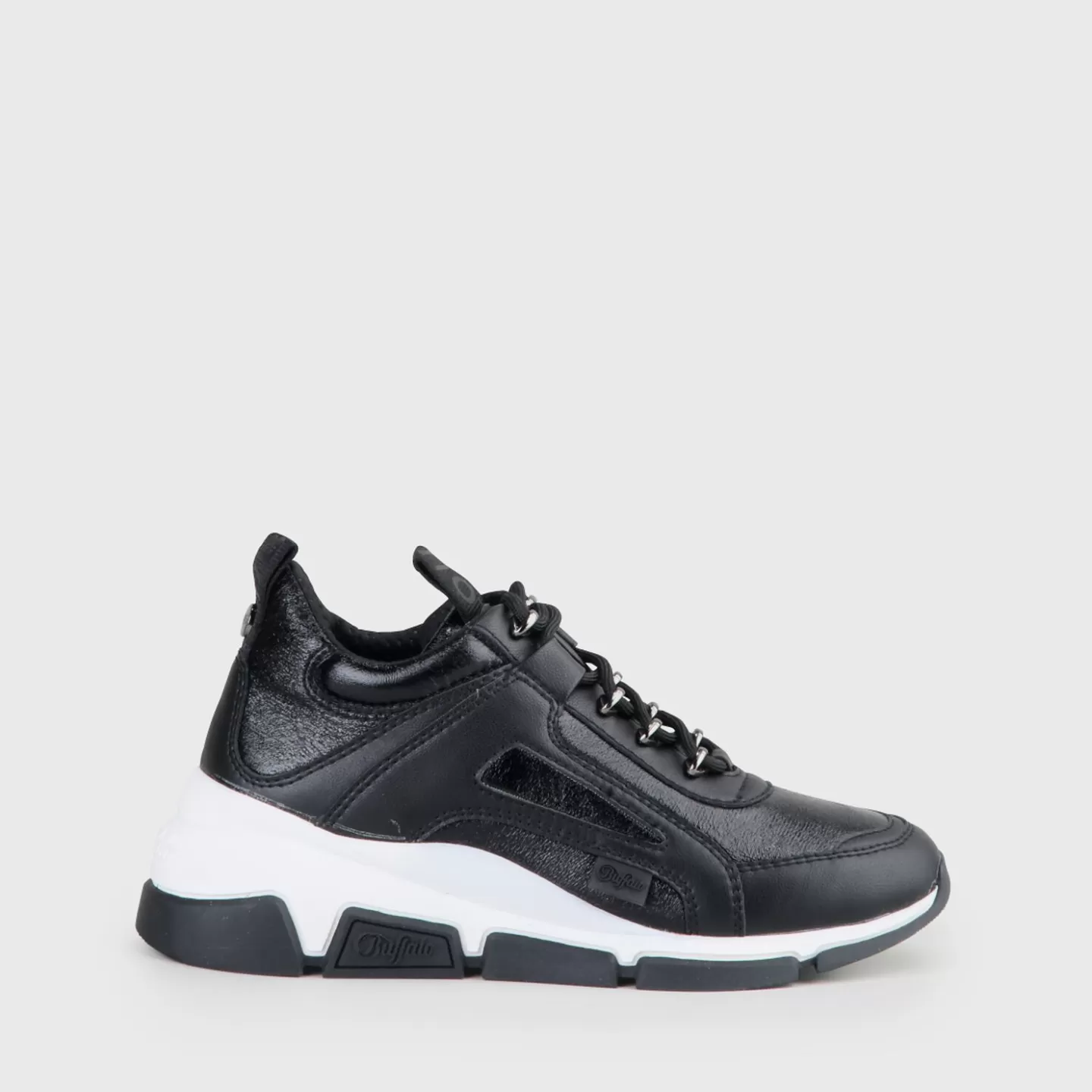 BUFFALO Batter Sleek Sneaker Black Hot