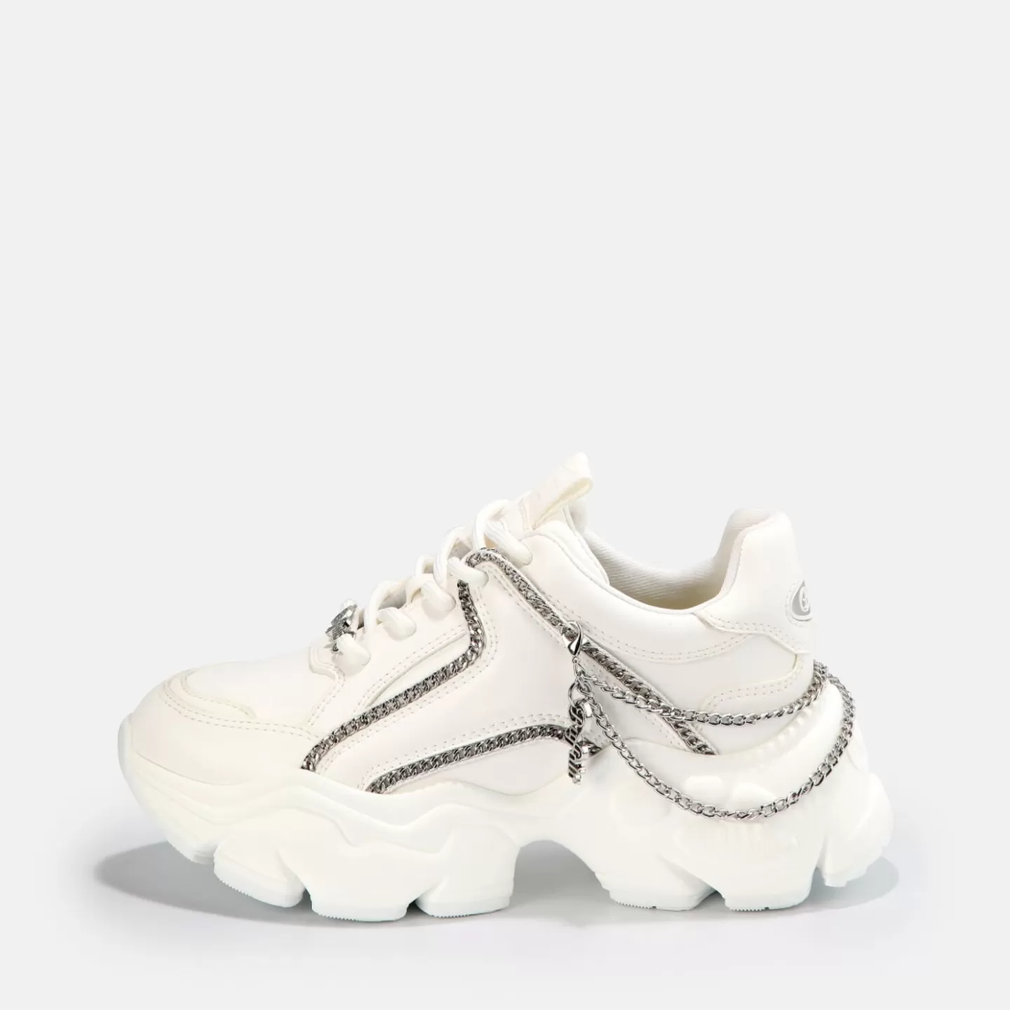 BUFFALO Binary Chain Sneaker Low Vegan Silver Online