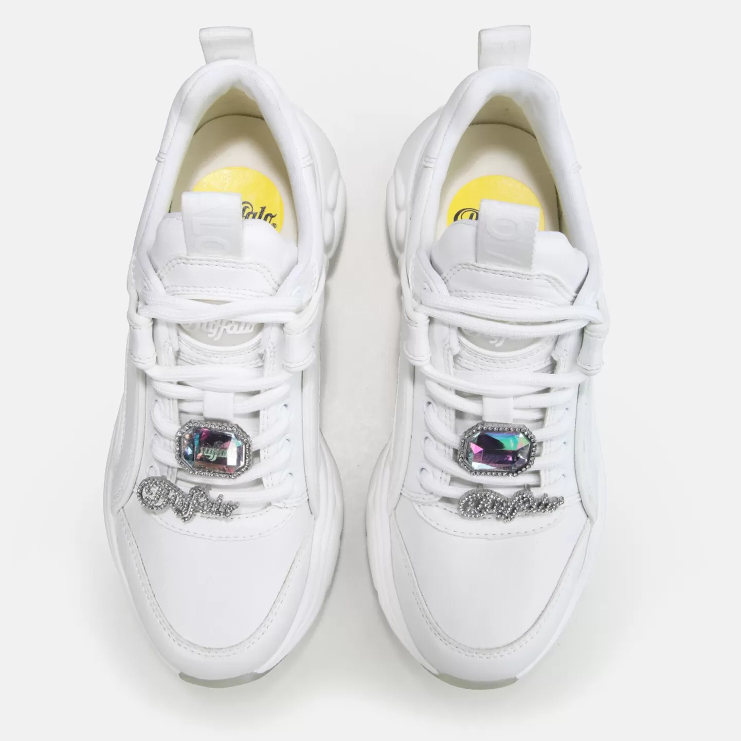 BUFFALO Binary Ice Trainer Low Vegan White Cheap