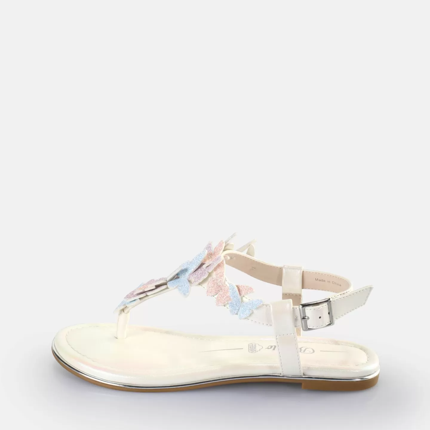 BUFFALO Capri Butterfly Sandals Vegan Pastel Multi Outlet