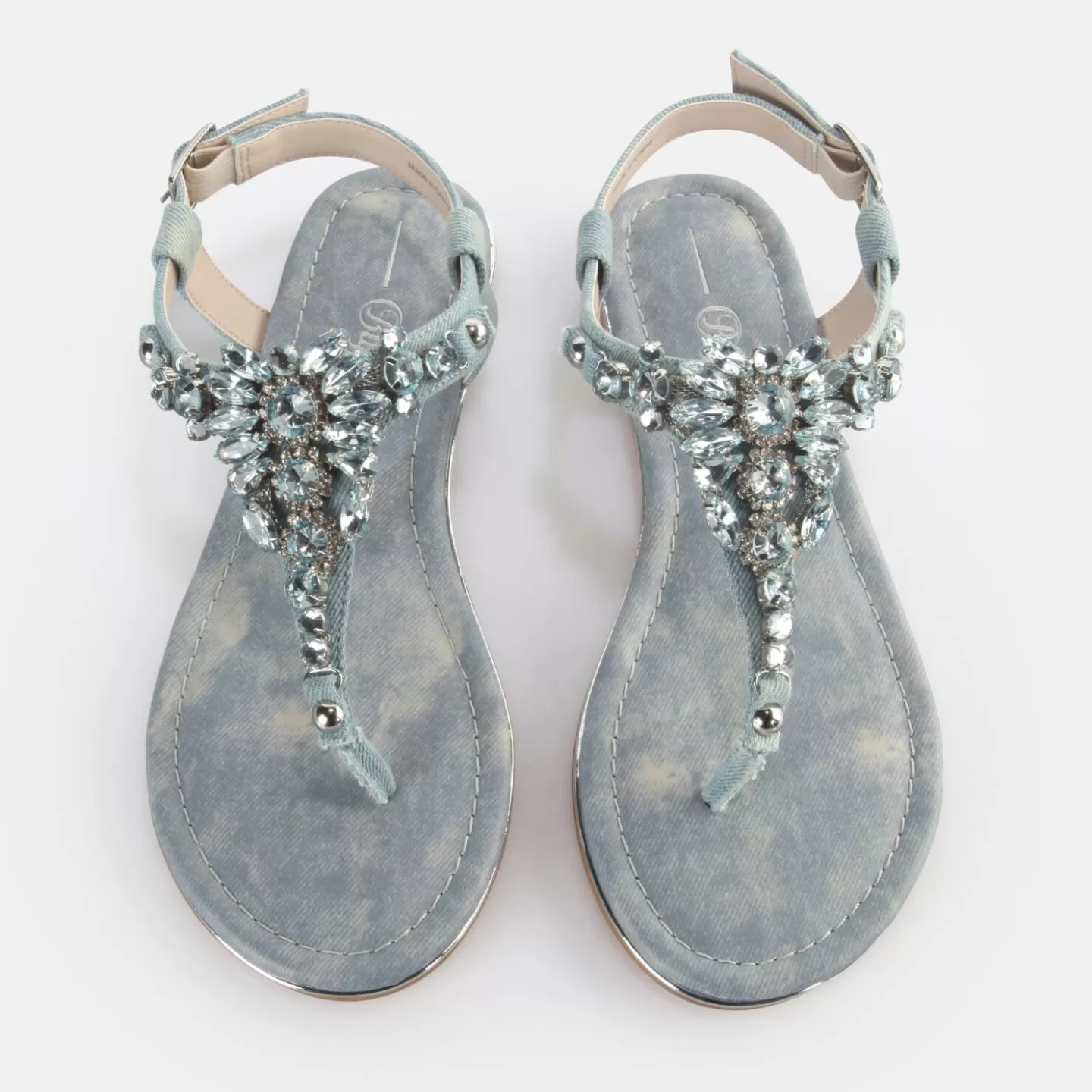 BUFFALO Capri Glam Sandals Vegan Aqua Store