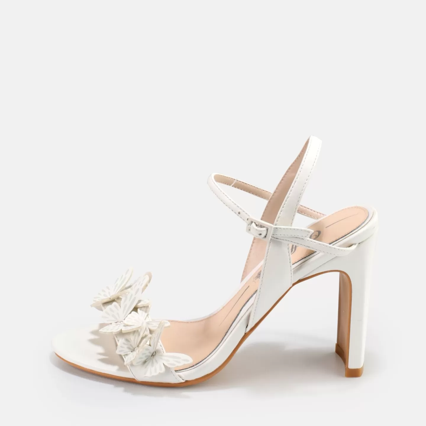 BUFFALO Carla Butterfly Sandal White Clearance