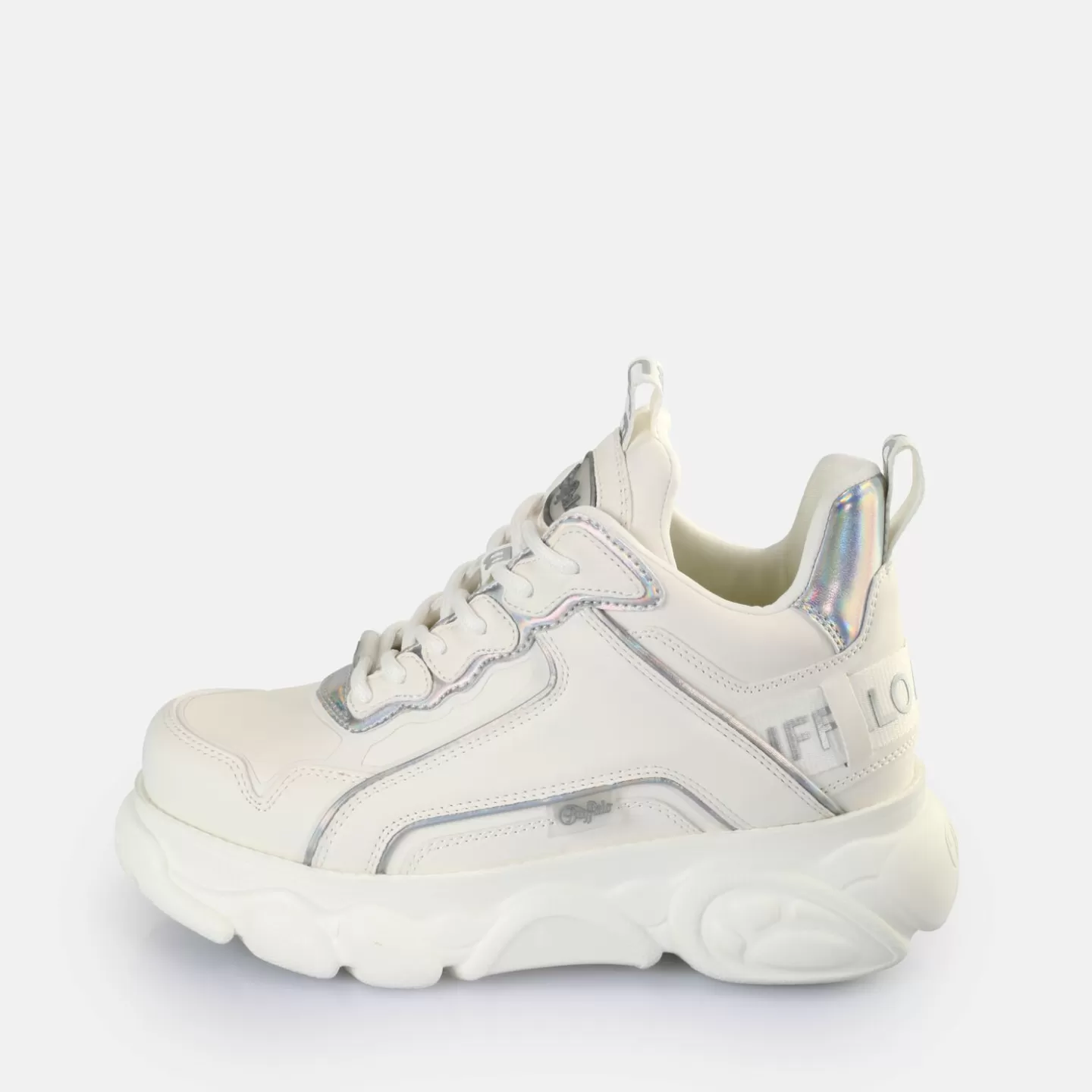 BUFFALO Cld Chai Sneakers Low Vegan White Silver Online