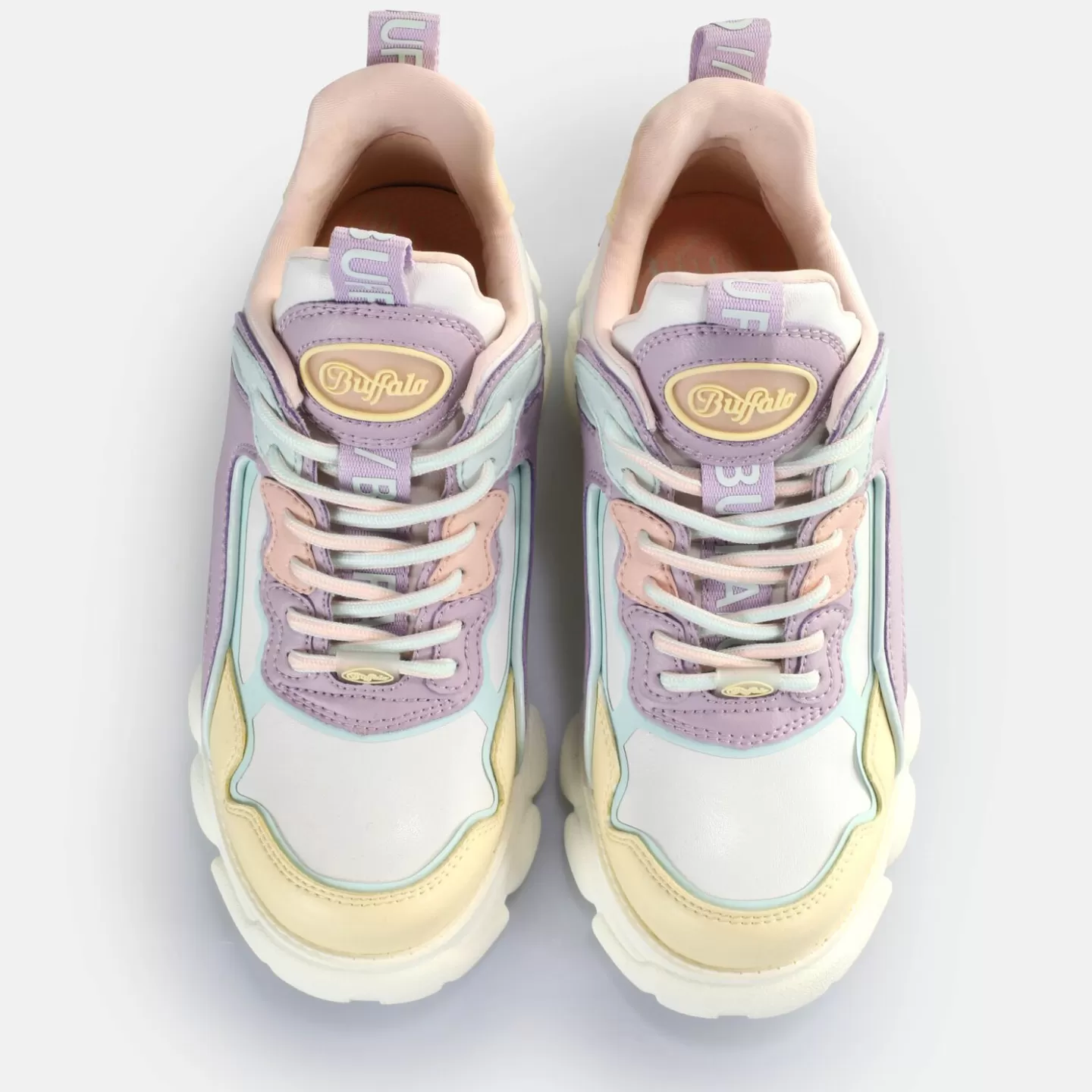 BUFFALO Cld Chai Sneakers Low Vegan White-Purple Online