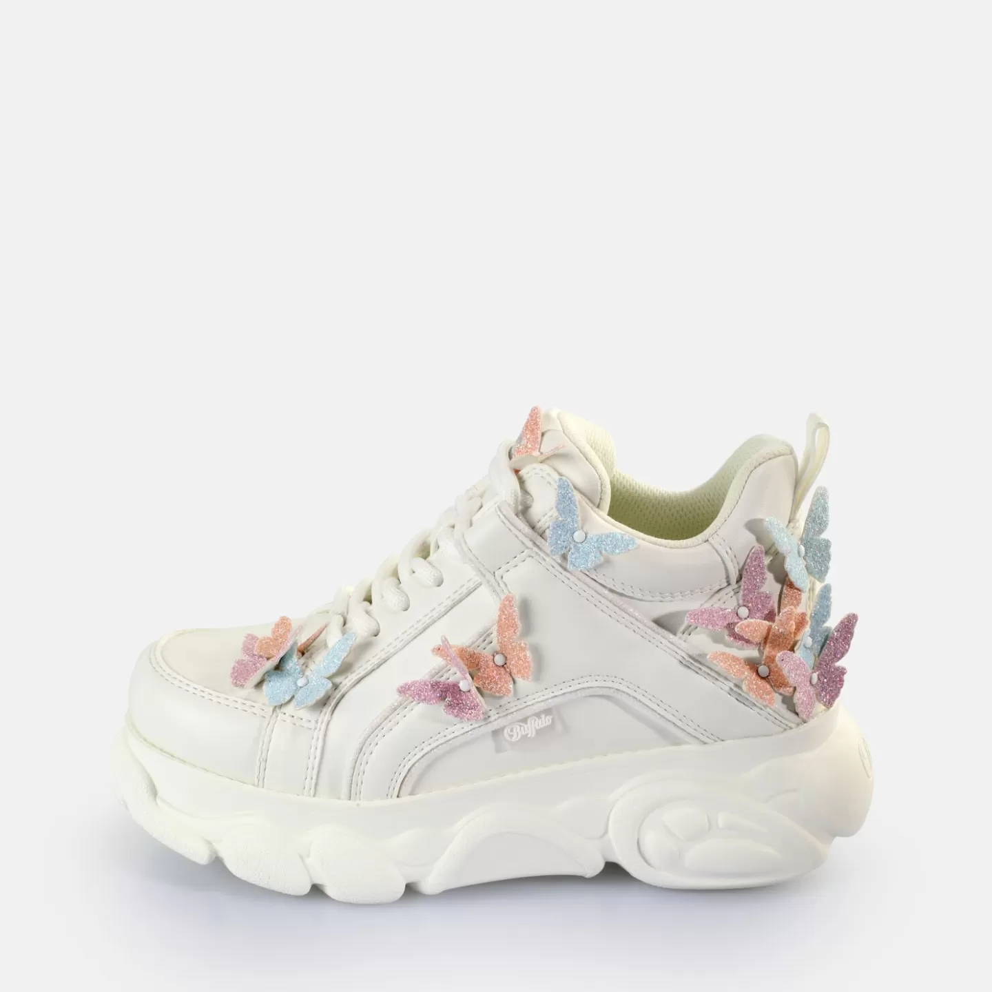 BUFFALO Cld Corin Butterflies Sneakers Low Vegan Rose Shop