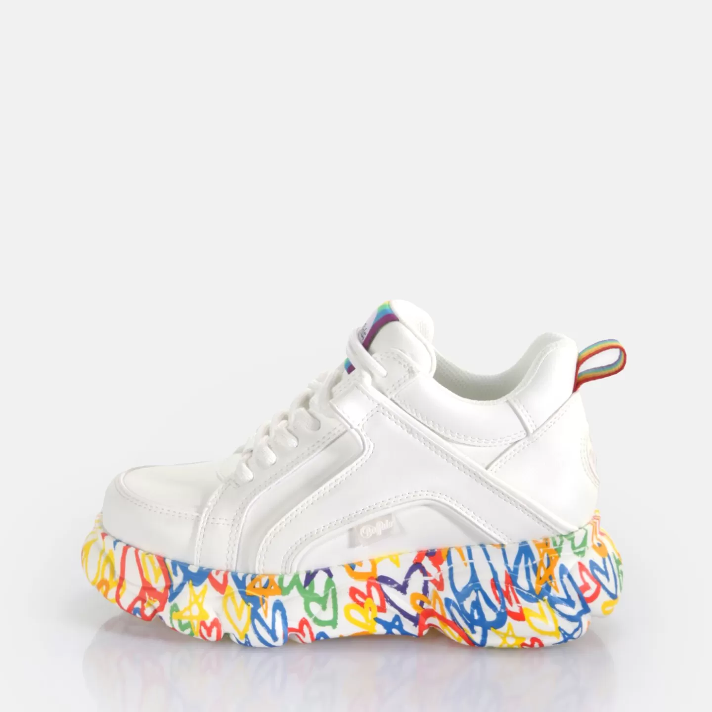 BUFFALO Cld Corin Hearts White Multicolor Sale