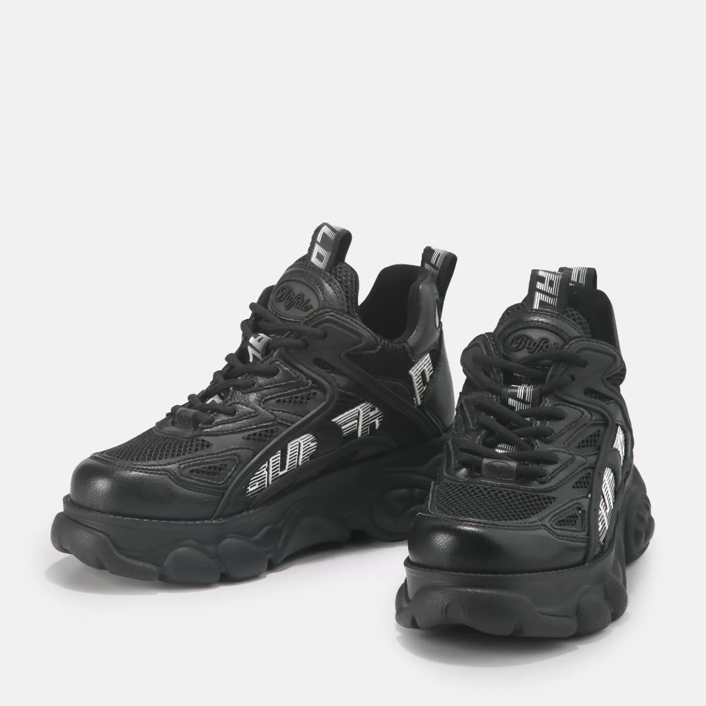 BUFFALO Cld Grid Men Sneaker Vegan Black Best Sale