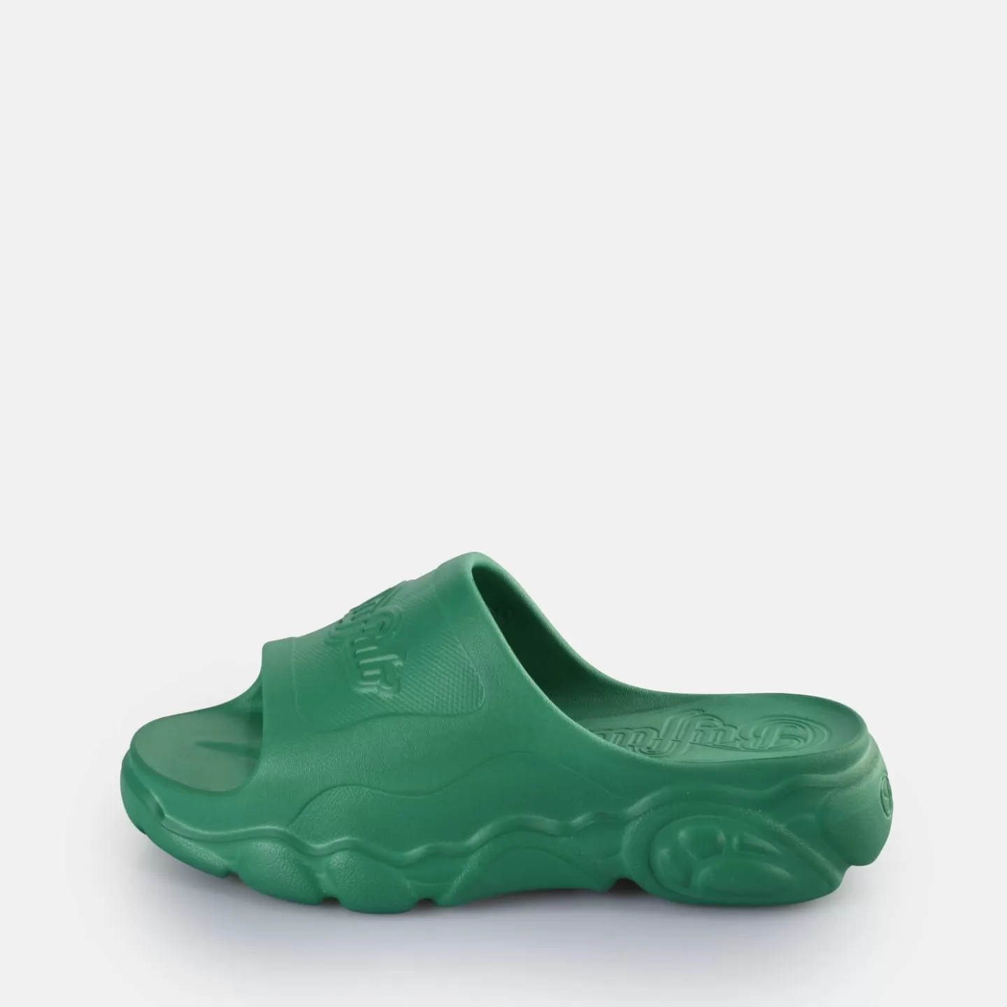 BUFFALO Cld Slides Vegan Green Fashion