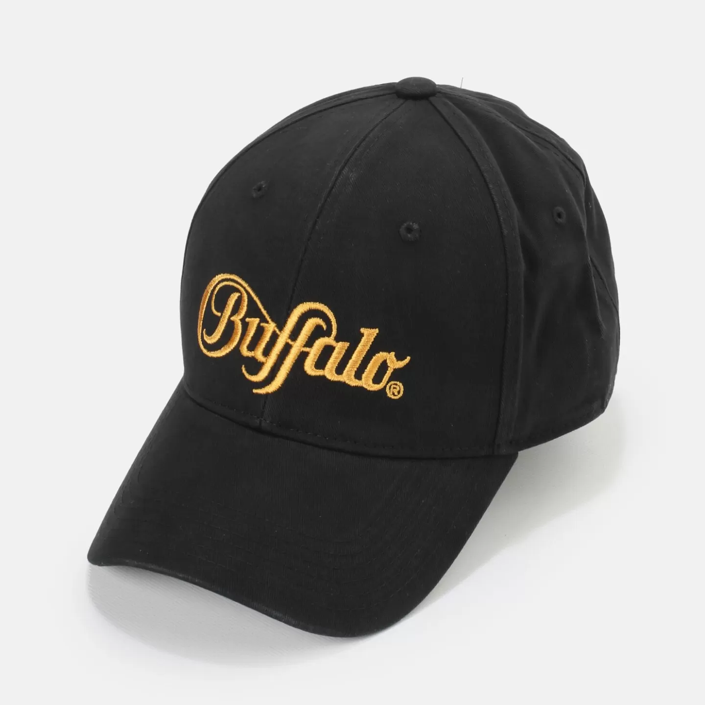 BUFFALO Dad Baseball Cap Black Discount