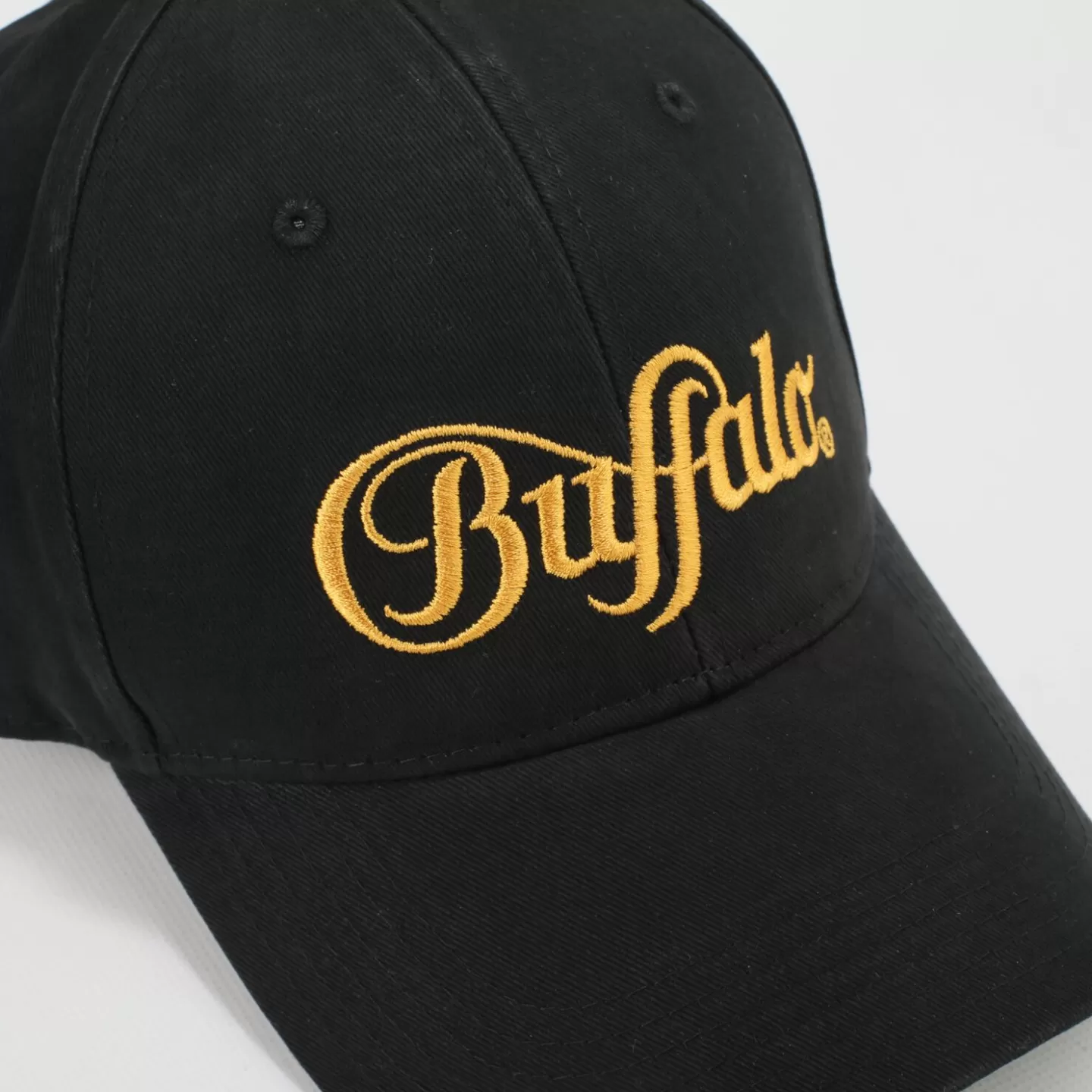 BUFFALO Dad Baseball Cap Black Discount