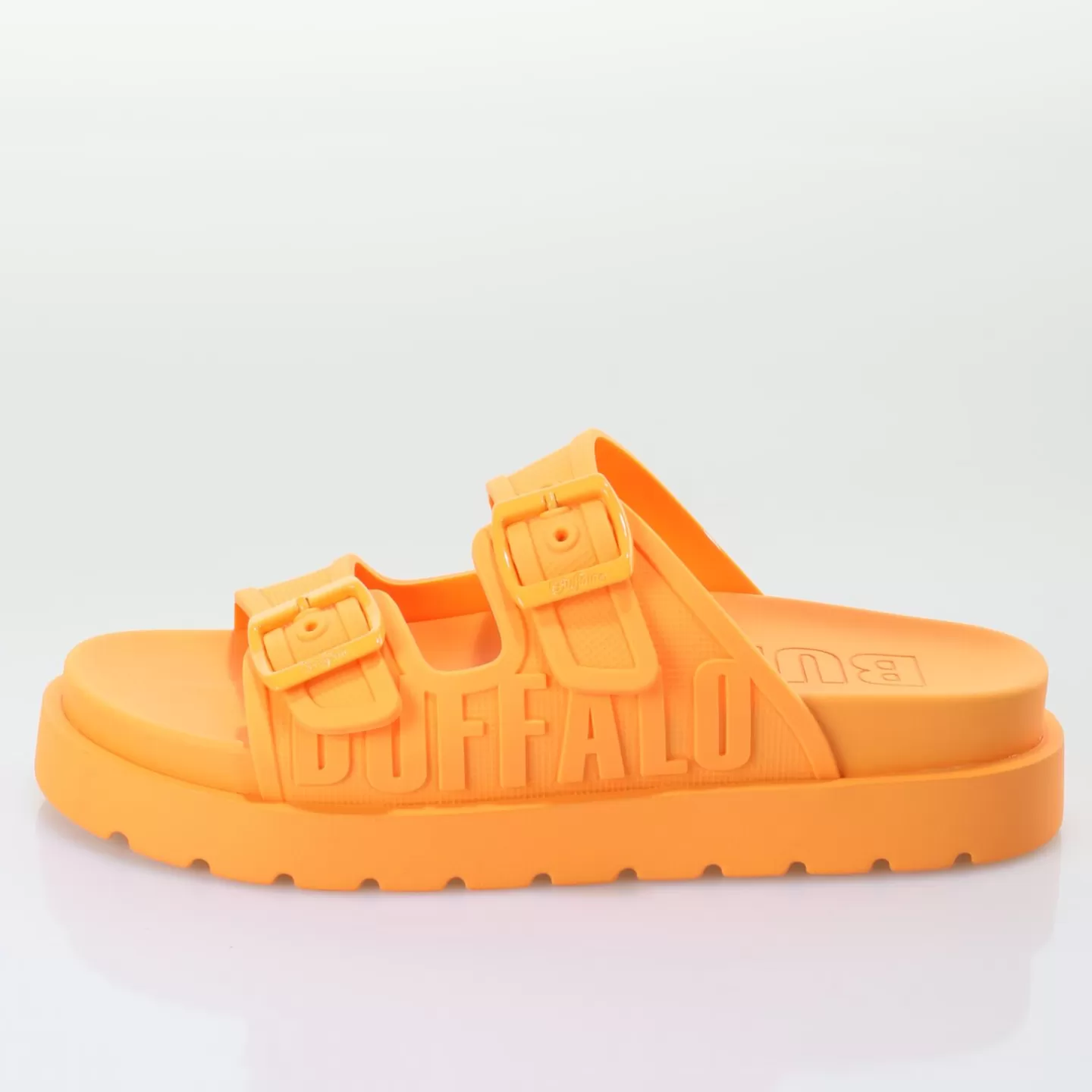 BUFFALO Eve Sol Platform Slide Vegan Orange Best Sale