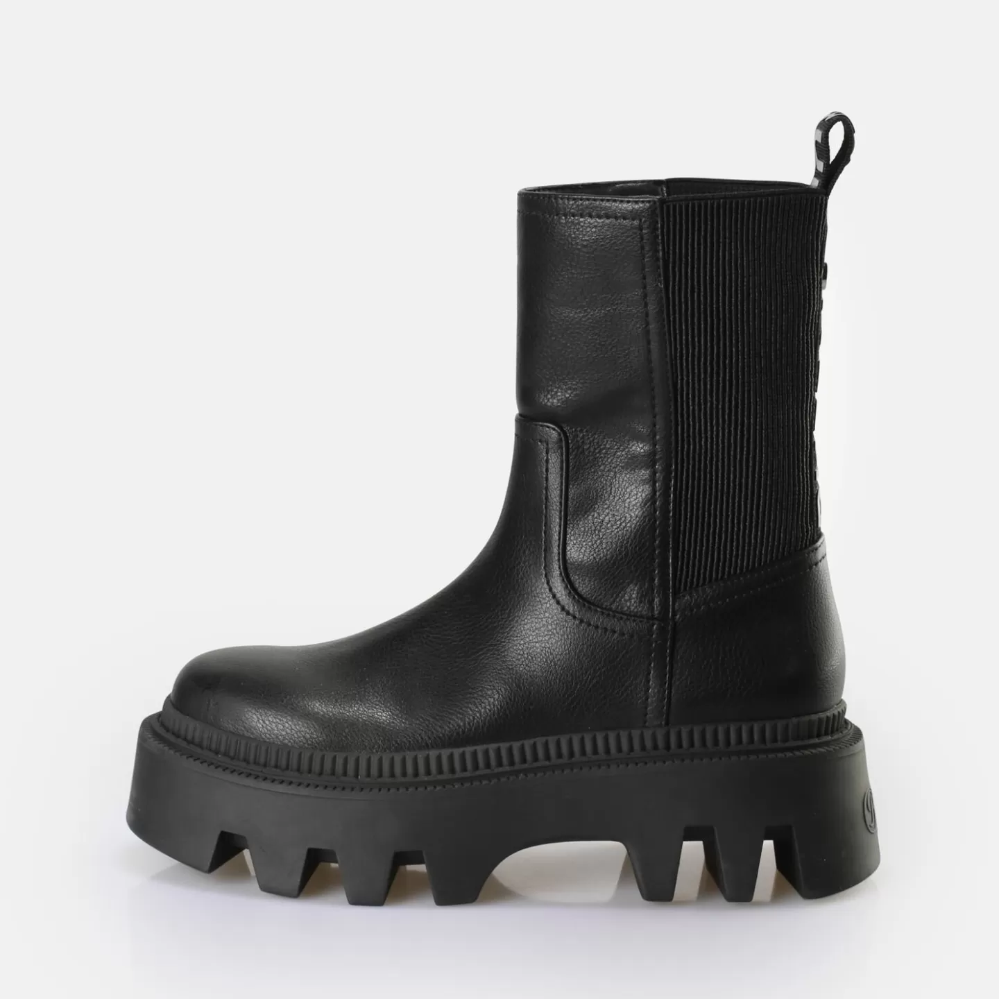 BUFFALO Flora Chelsea Hi Boot Vegan Black Best Sale