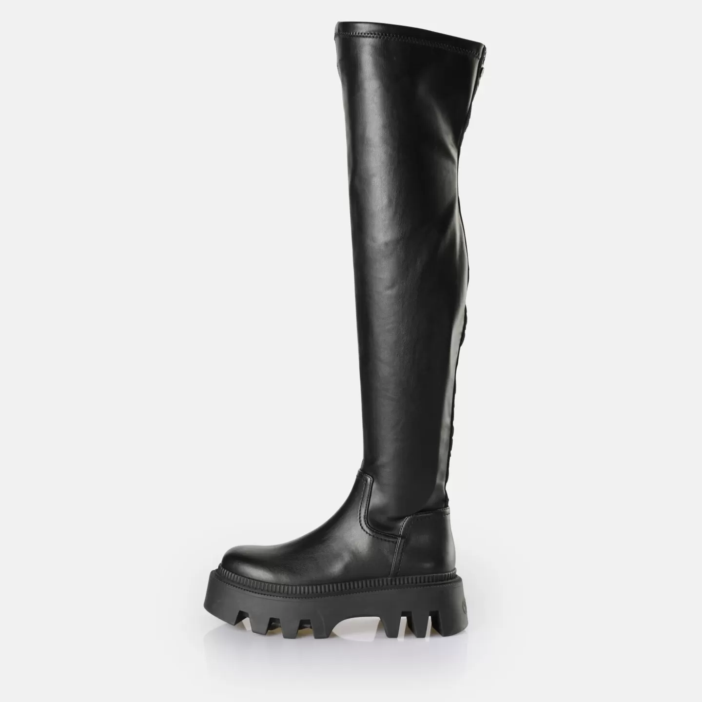 BUFFALO Flora Overknee Boot Vegan Black Fashion