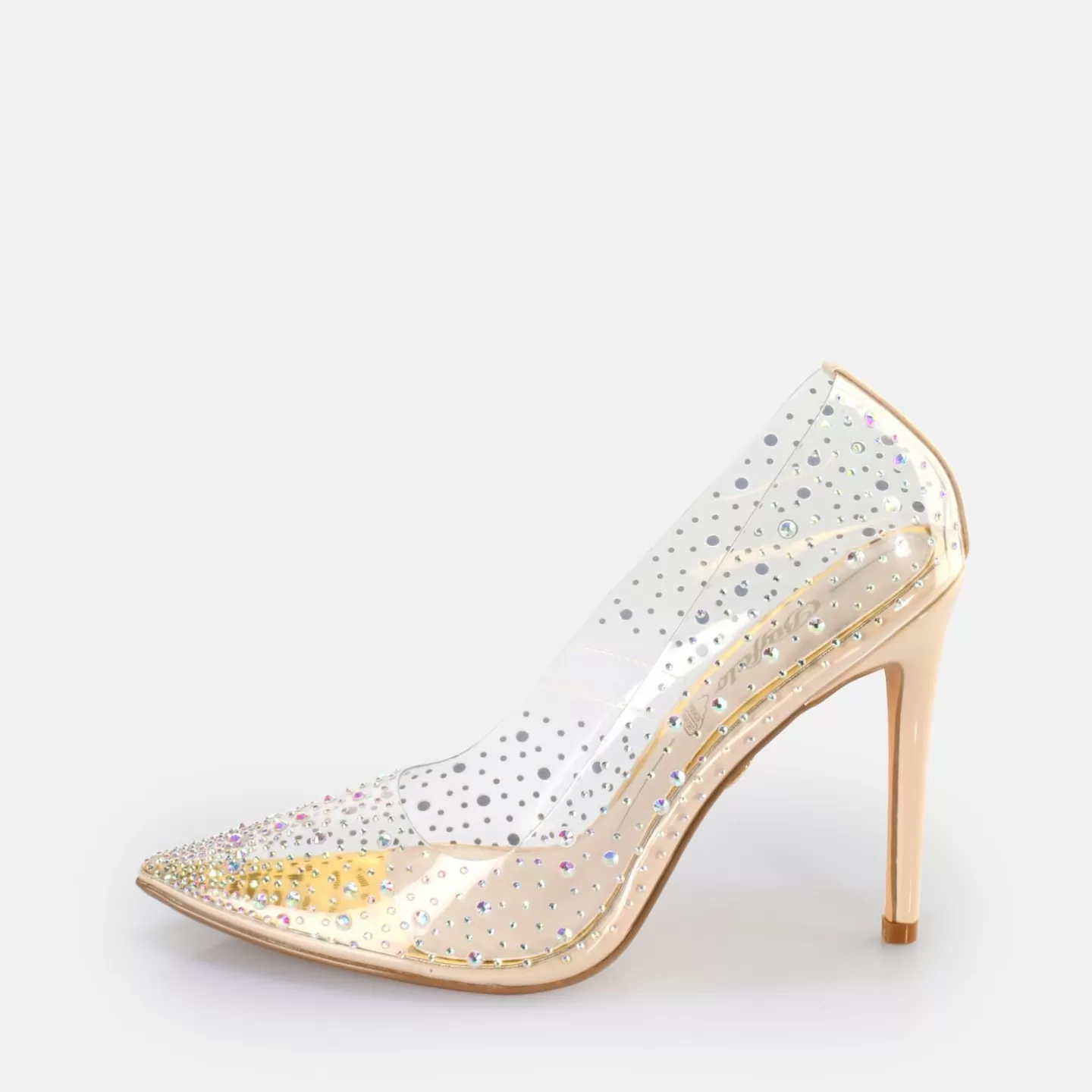 BUFFALO Juliette Diamond Pump Vegan Cream Discount