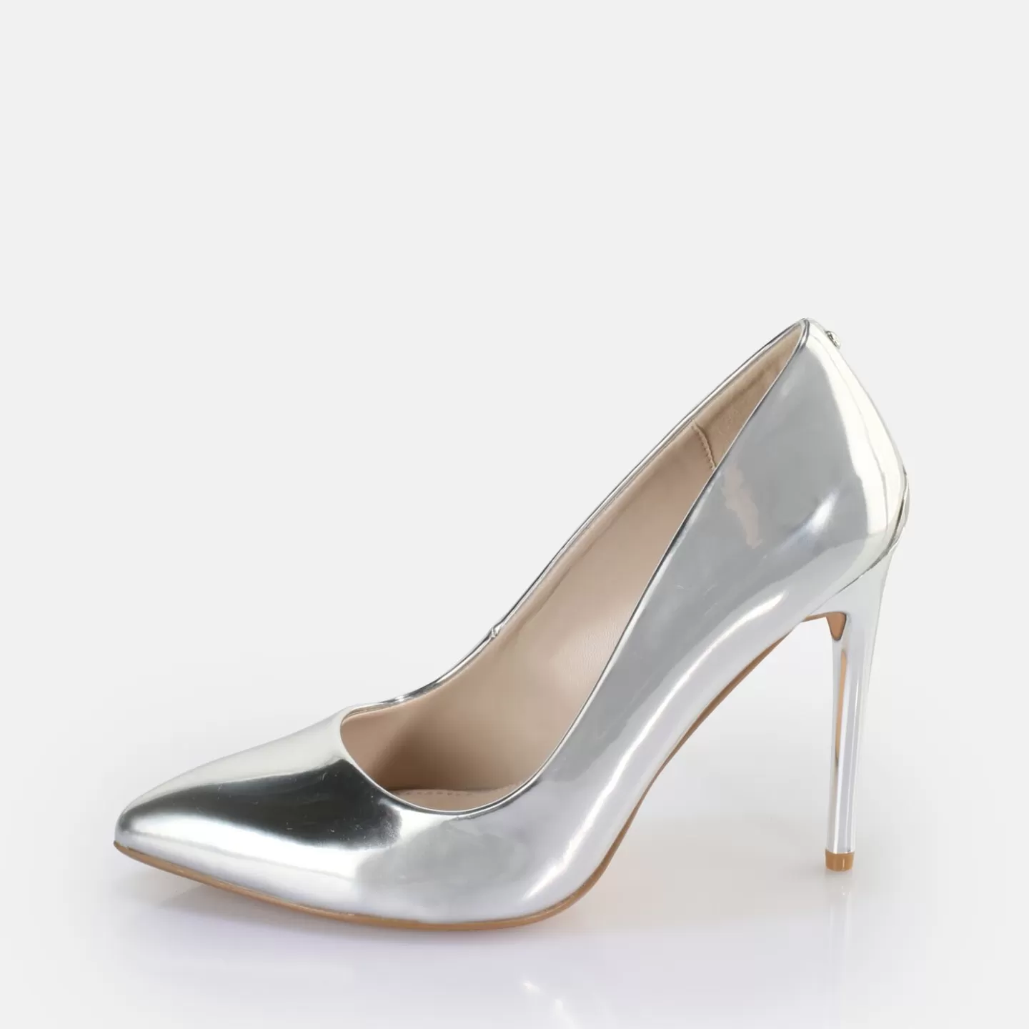 BUFFALO Juliette Pump Vegan Silver Hot