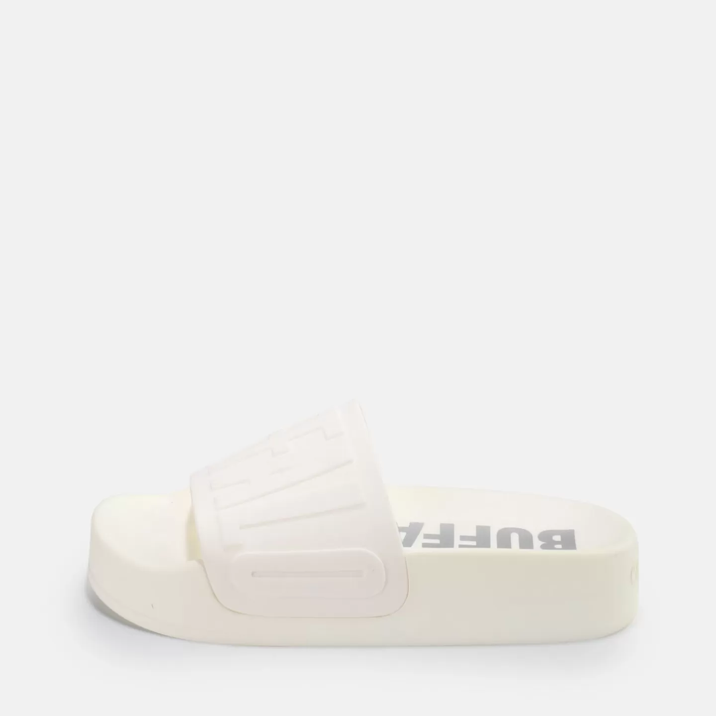 BUFFALO Lake Bold Platform Sandals Vegan White Outlet