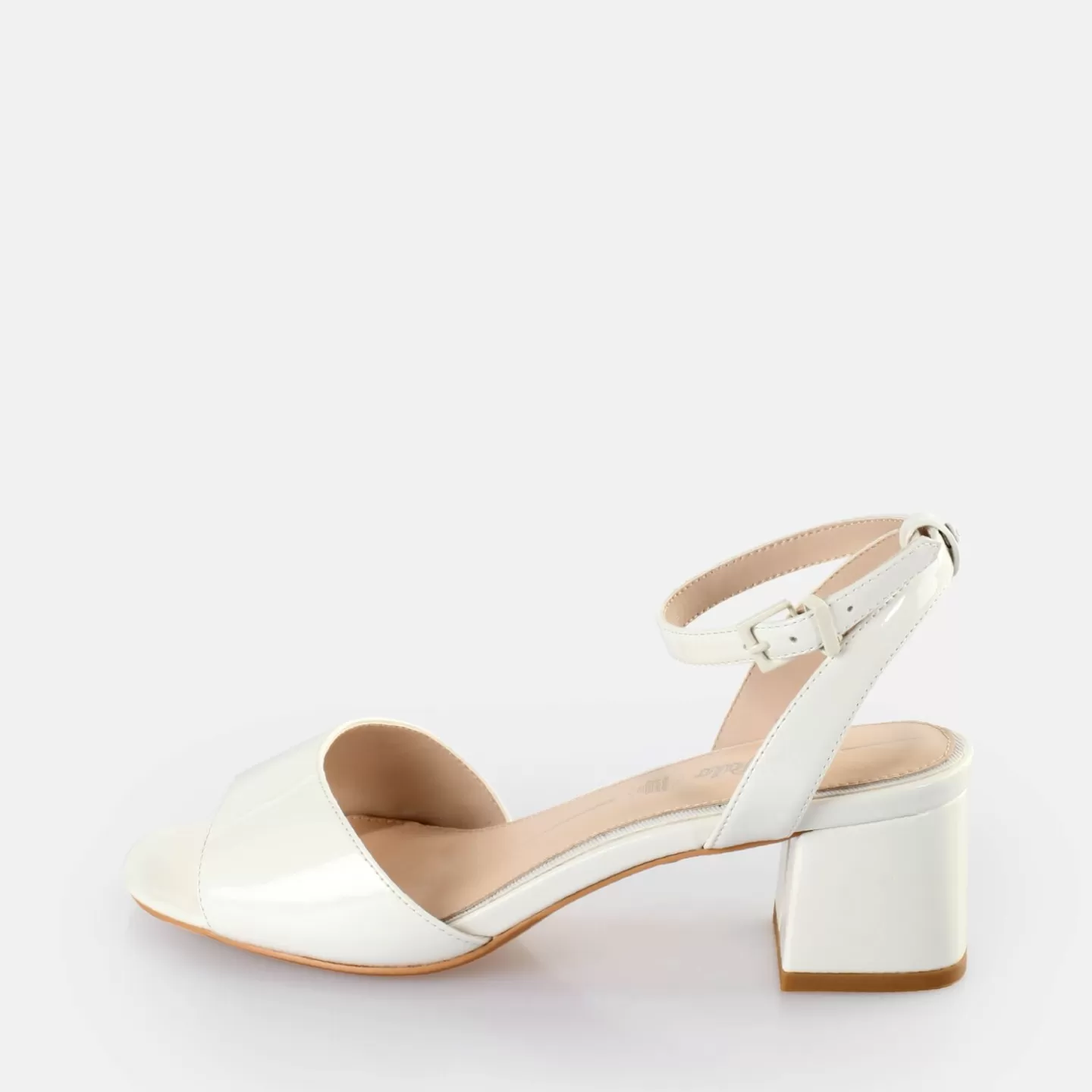 BUFFALO Lucy Neat Heeled Sandals White Store