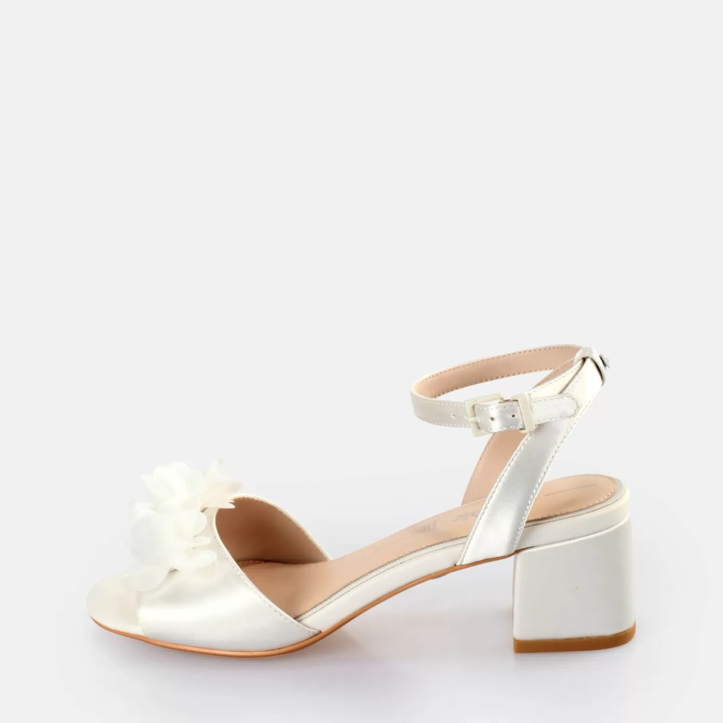 BUFFALO Lucy Rose Heeled Sandals White Online