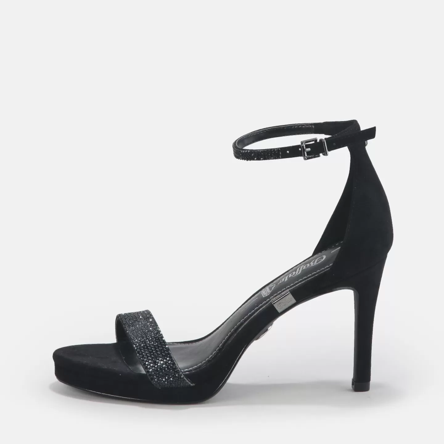 BUFFALO Monroe 2 Sandal Vegan Black Best