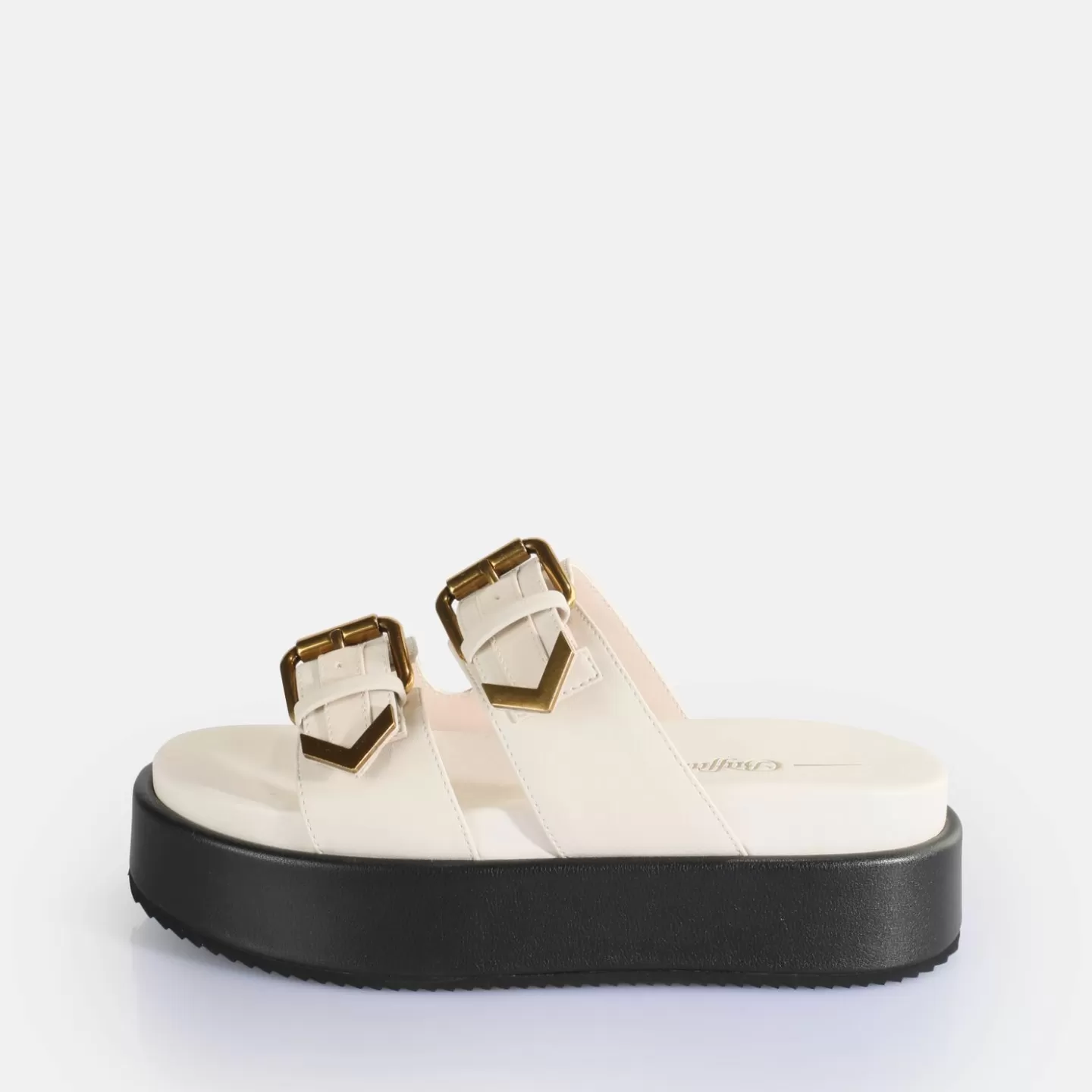 BUFFALO Noa Ari Platform Sandals Vegan Cream Fashion