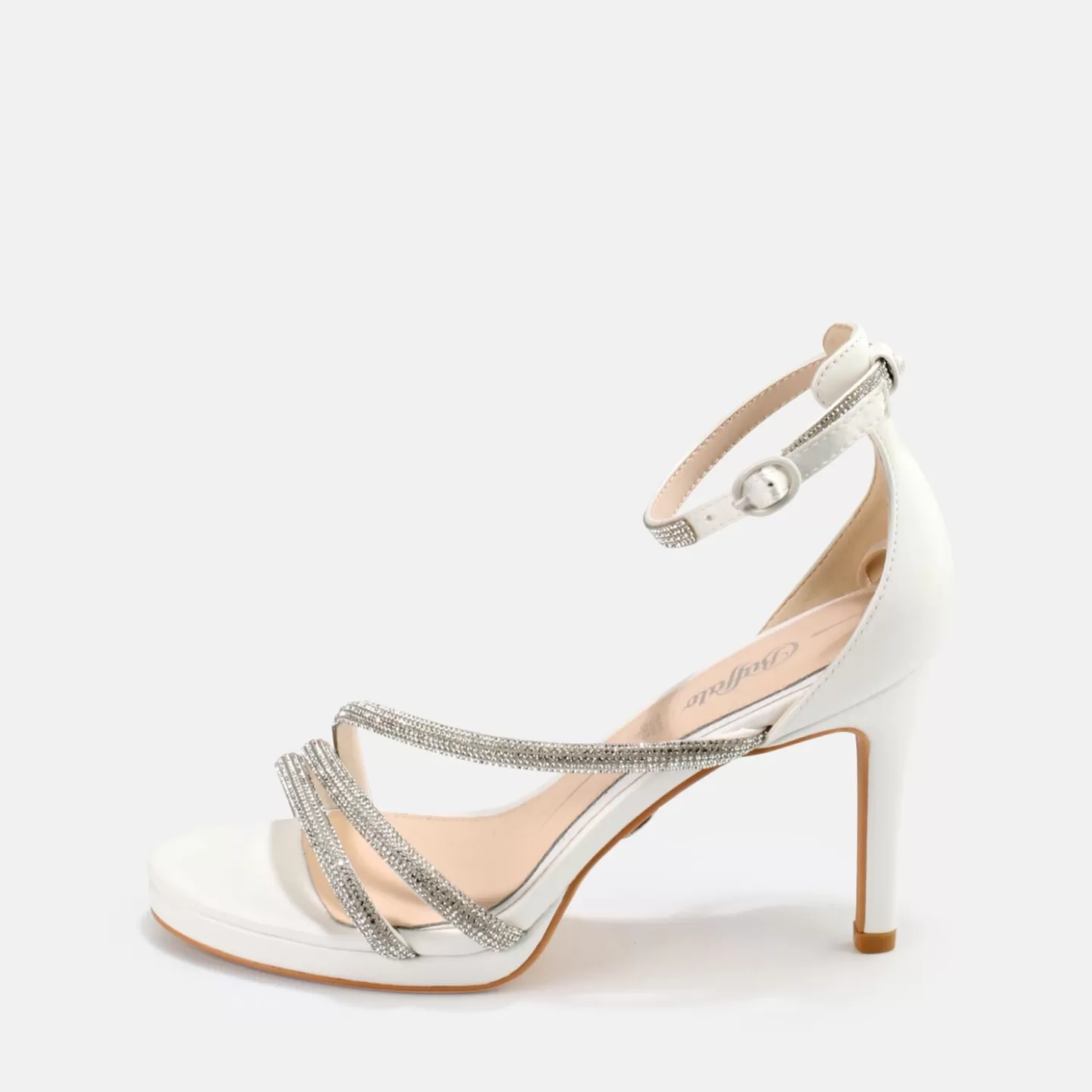 BUFFALO Noemi Sandal White Clearance