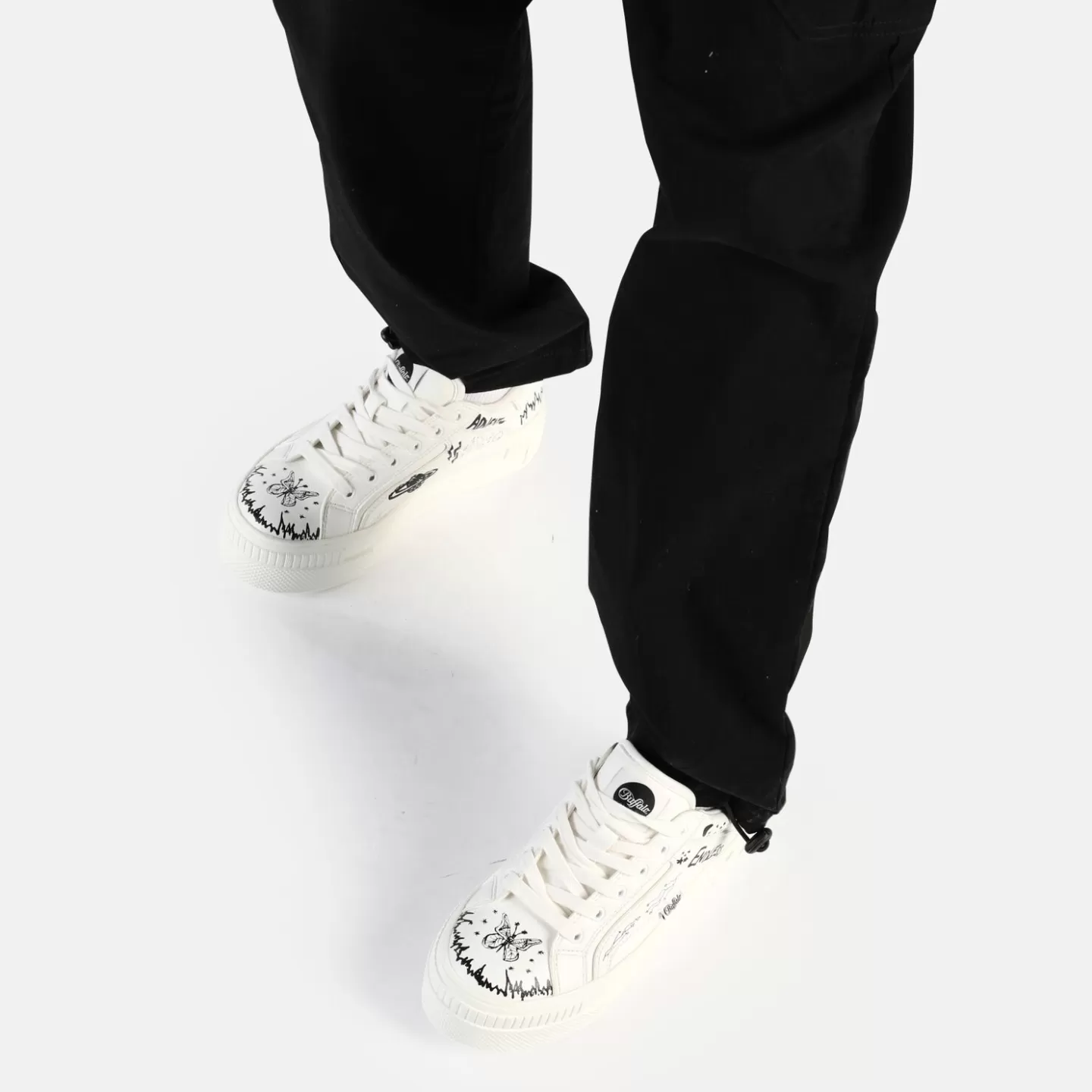 BUFFALO Paired Laceup Lo Sneaker Low Vegan White Shop