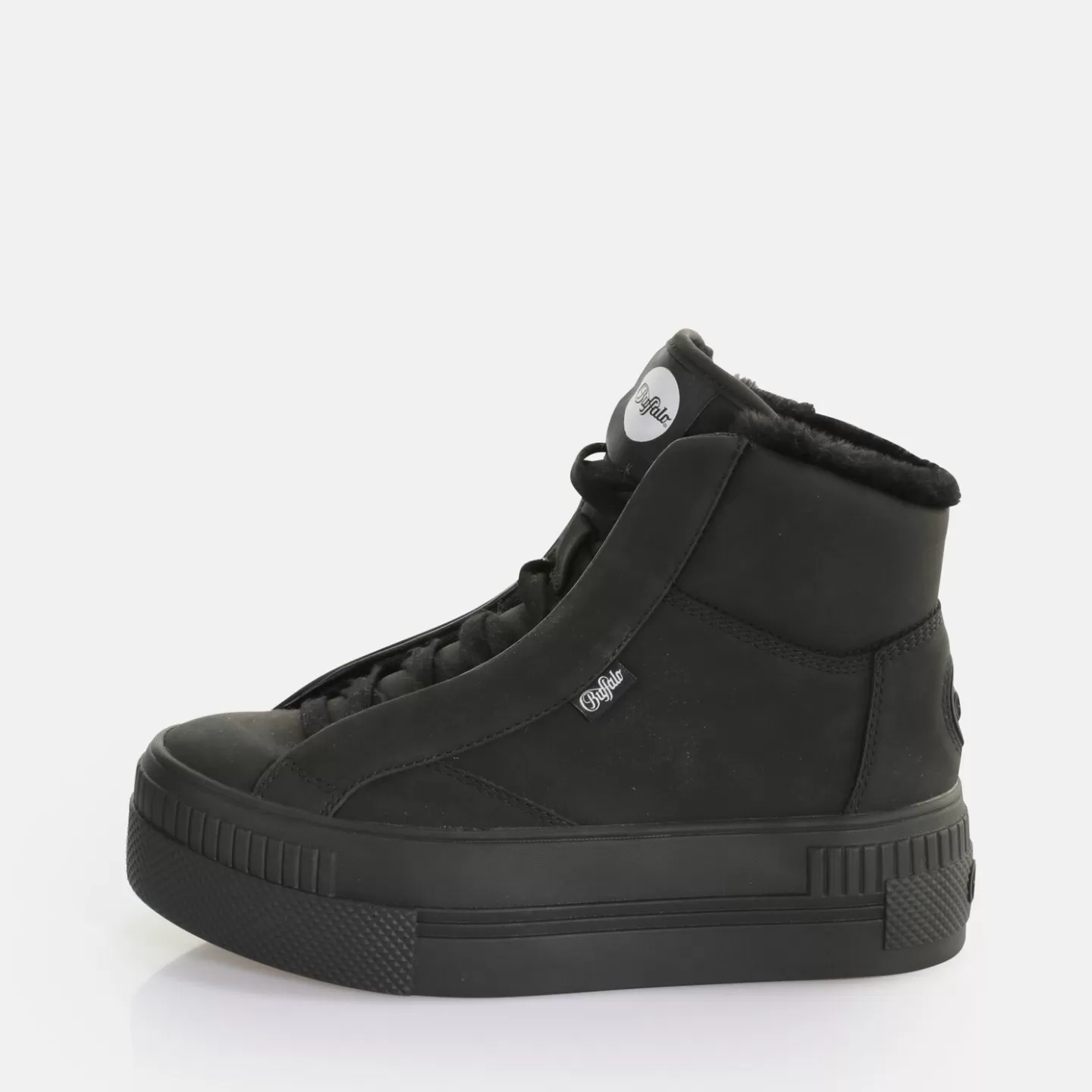 BUFFALO Paired Ph Warm Sneaker High Vegan Black Hot