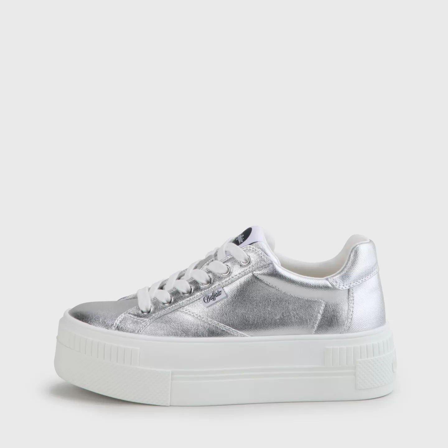 BUFFALO Paired Sneaker Vegan Silver Online