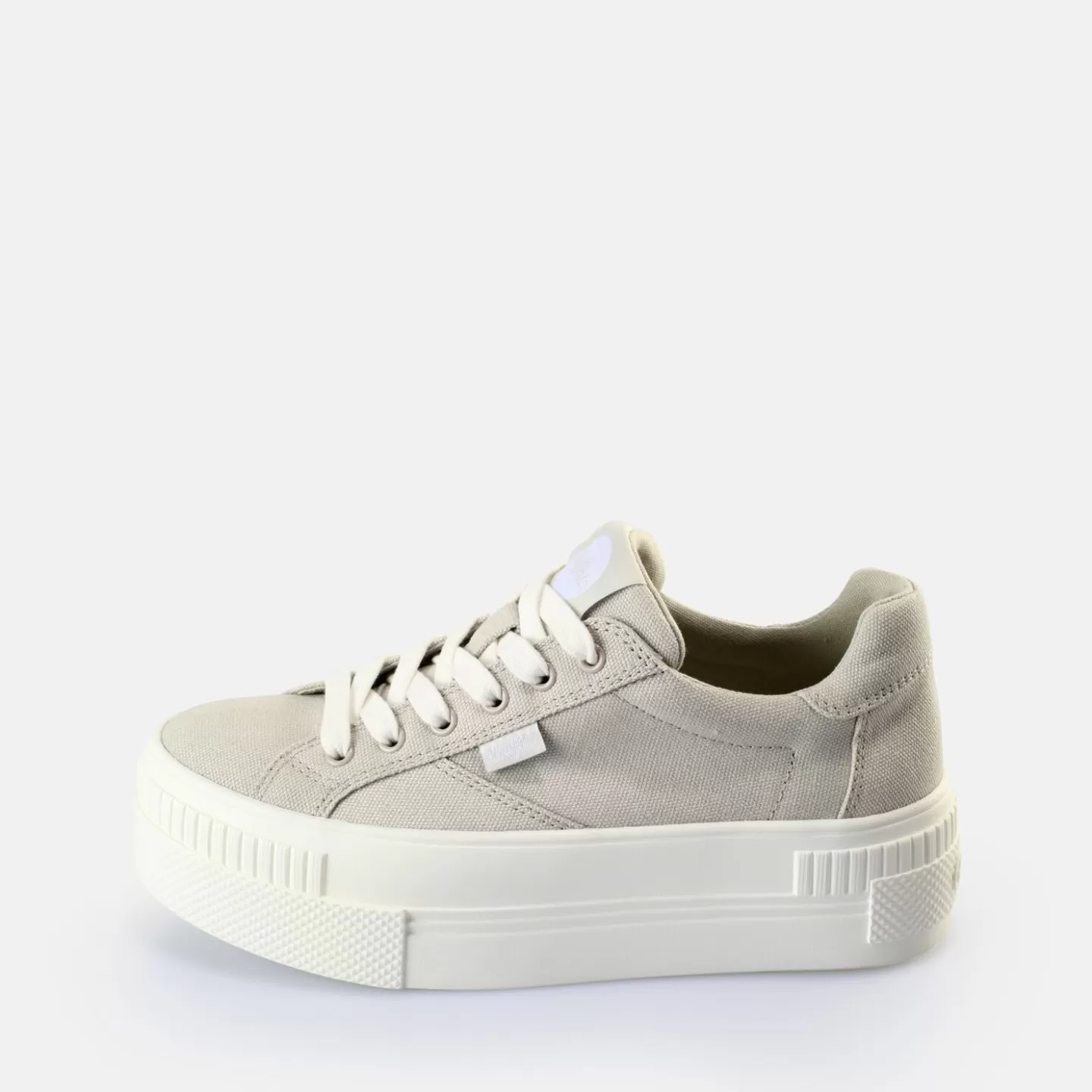 BUFFALO Paired Sneakers Low Vegan Grey Outlet