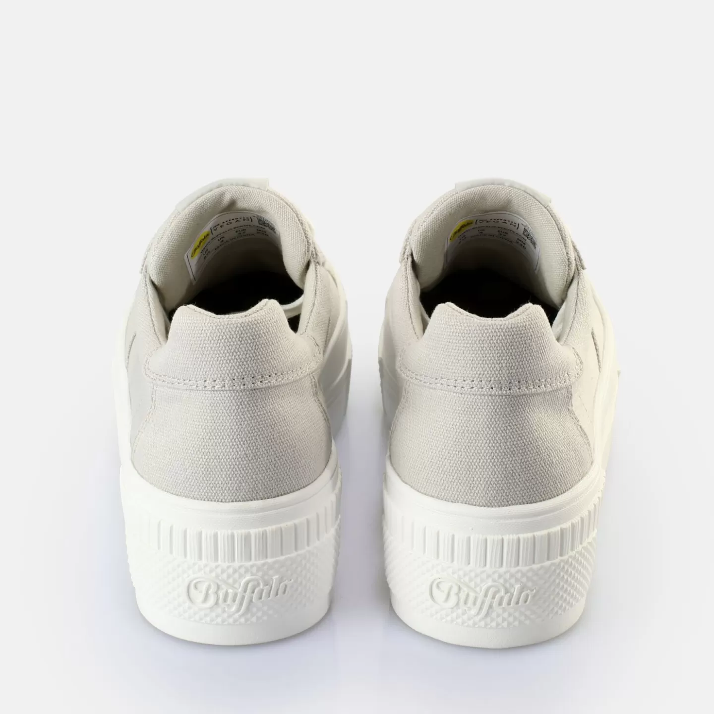 BUFFALO Paired Sneakers Low Vegan Grey Outlet