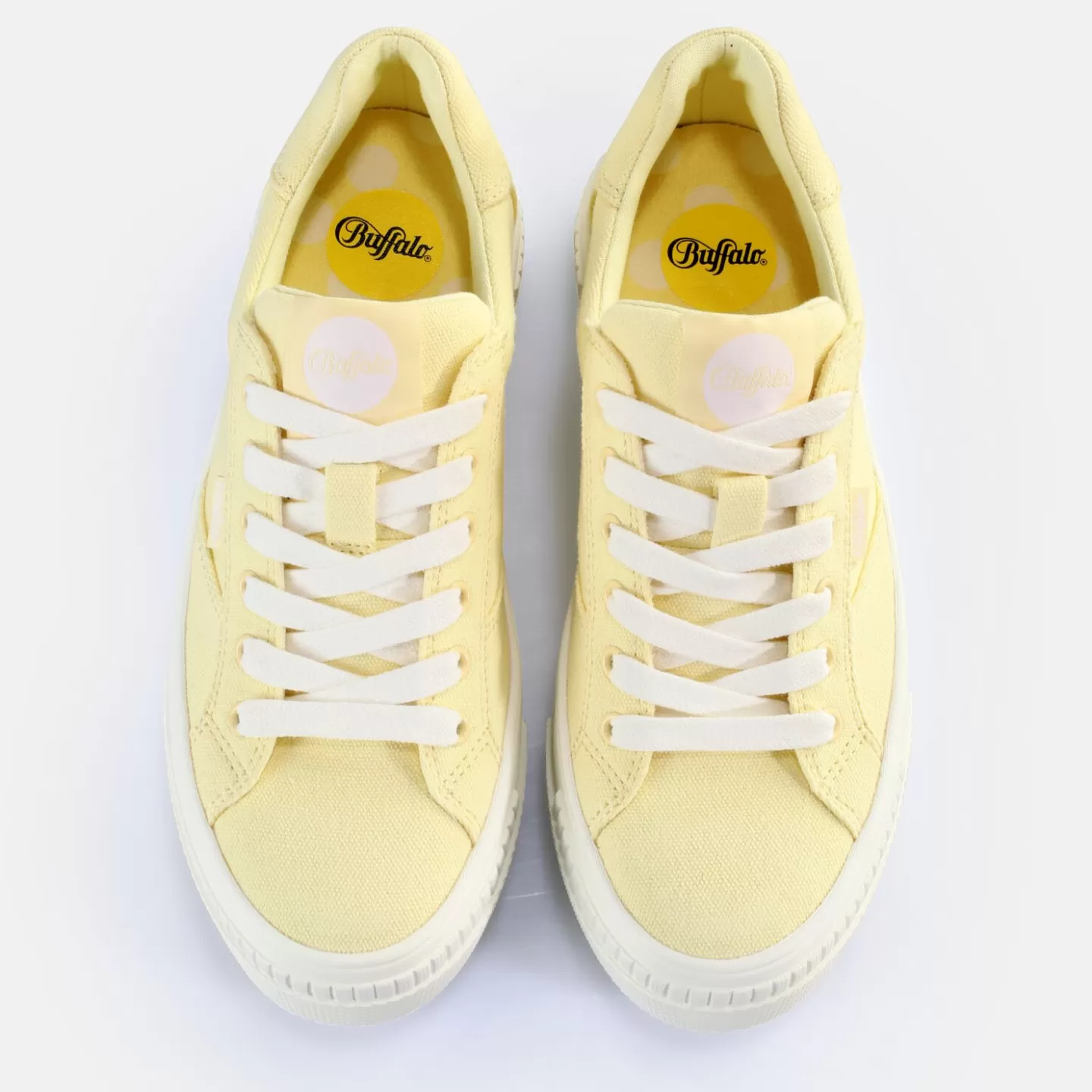 BUFFALO Paired Sneakers Low Vegan Yellow Hot