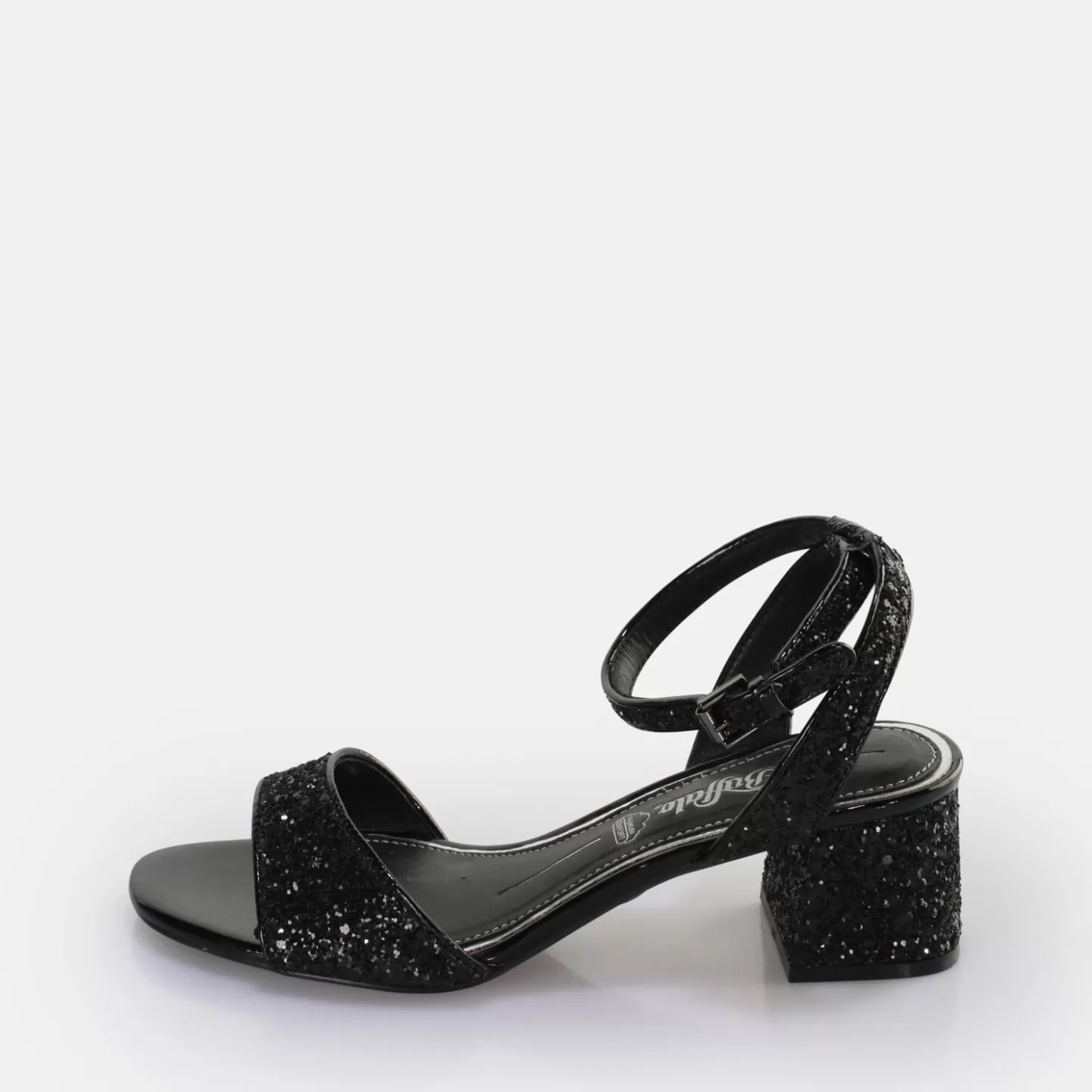 BUFFALO Rainelle Heeled Sandal Vegan Black Online