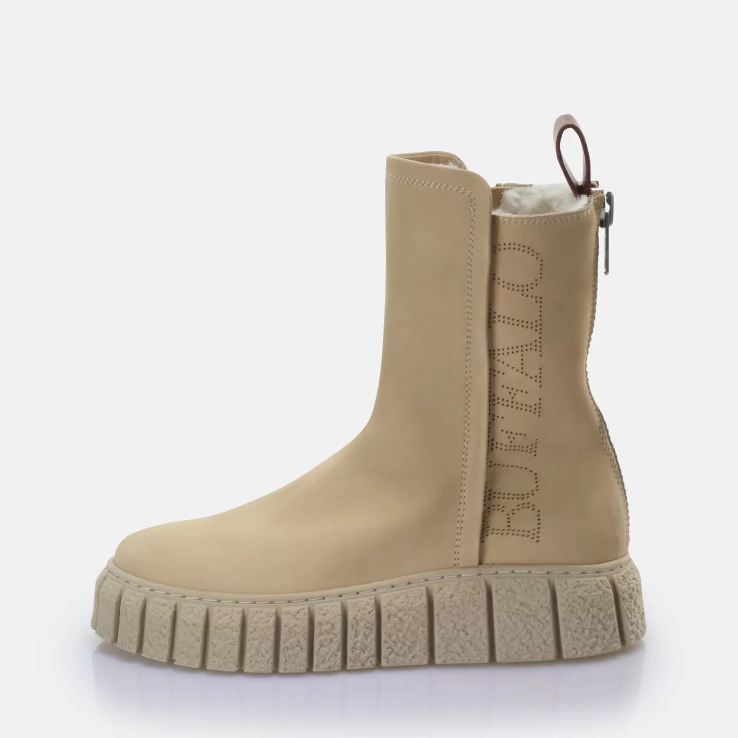 BUFFALO Rampa Zip Warm Ankle Boot Cream Online