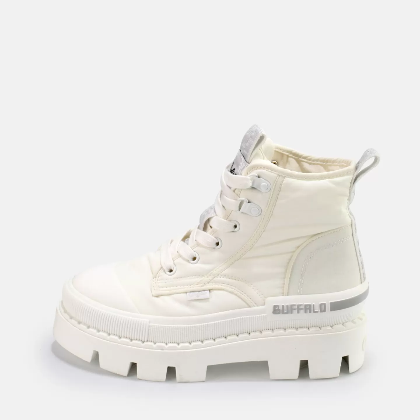 BUFFALO Raven Hi Men Bootie Vegan White Best Sale