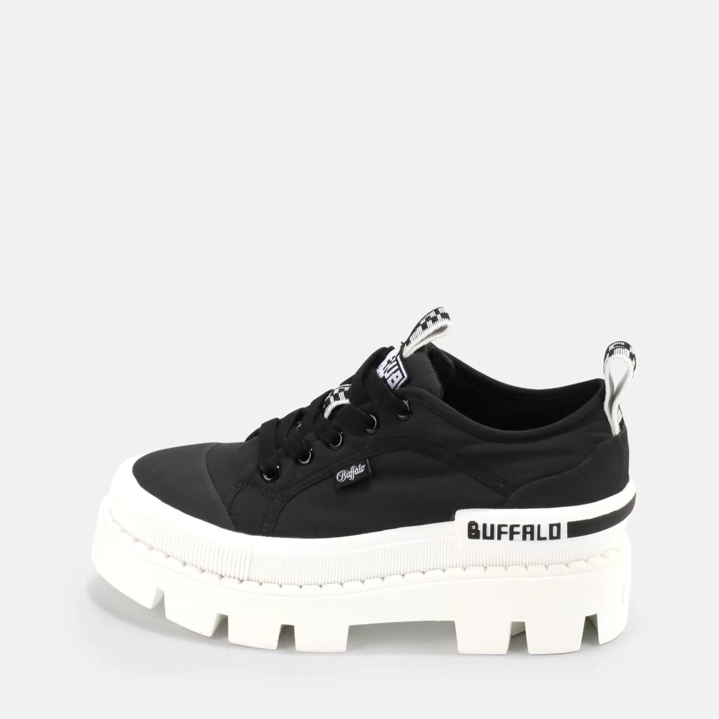 BUFFALO Raven Lo Men - Sneaker Low - Nylon - Black Clearance