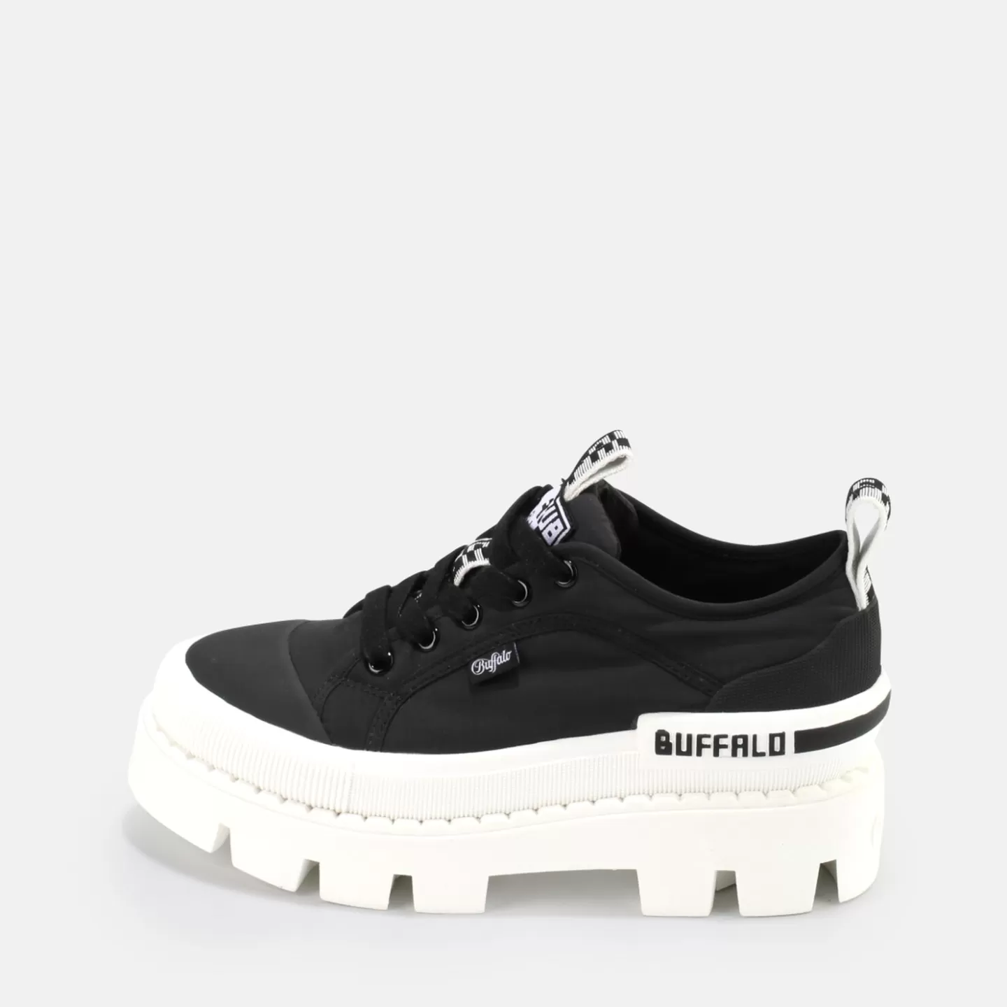 BUFFALO Raven Lo Sneaker Vegan Black Outlet