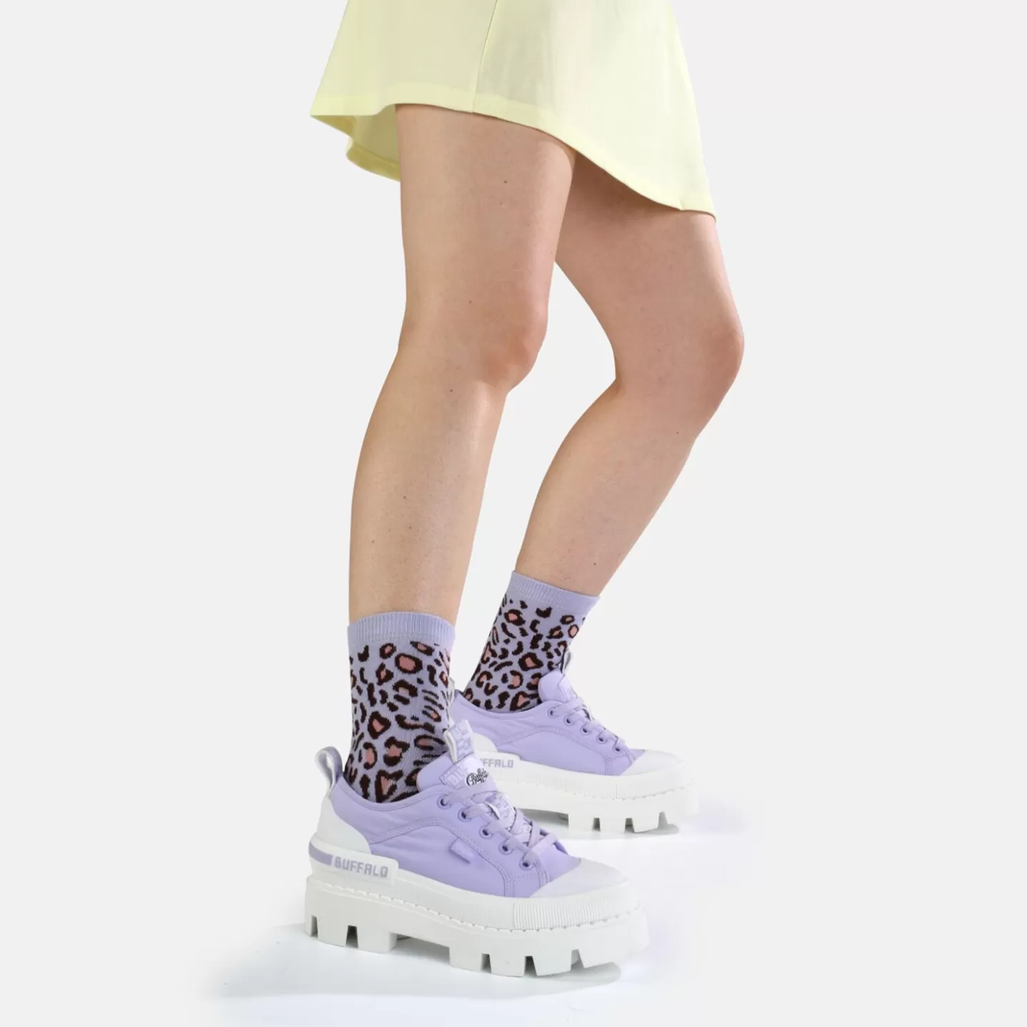 BUFFALO Raven Lo Sneaker Vegan Lavender Best Sale