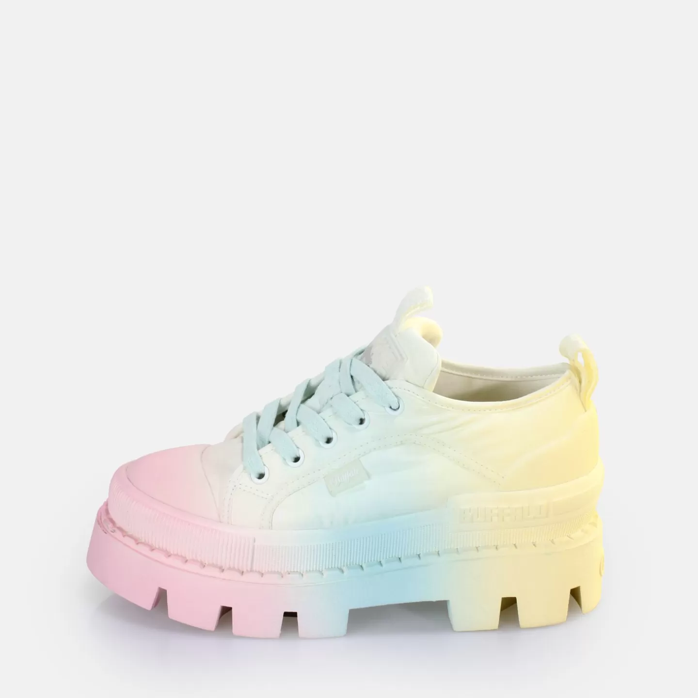 BUFFALO Raven Lo Sneakers Low Vegan Pastell Multi Cheap