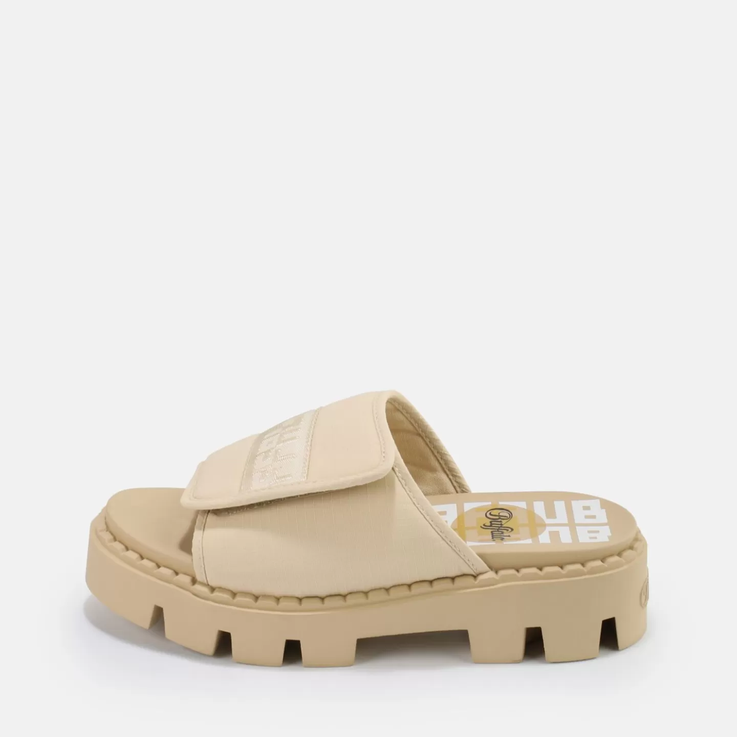 BUFFALO Raven Tec-Sld Sandal Vegan Beige Sale